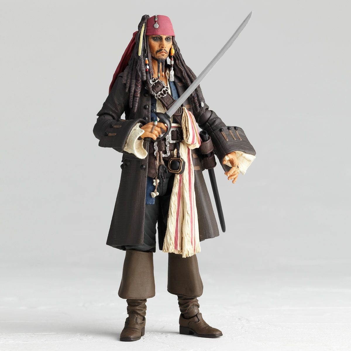 *PRE ORDER* Kaiyodo's Pirates of the Caribbean Revoltech Captain Jack Sparrow (ETA SEPTEMBER)