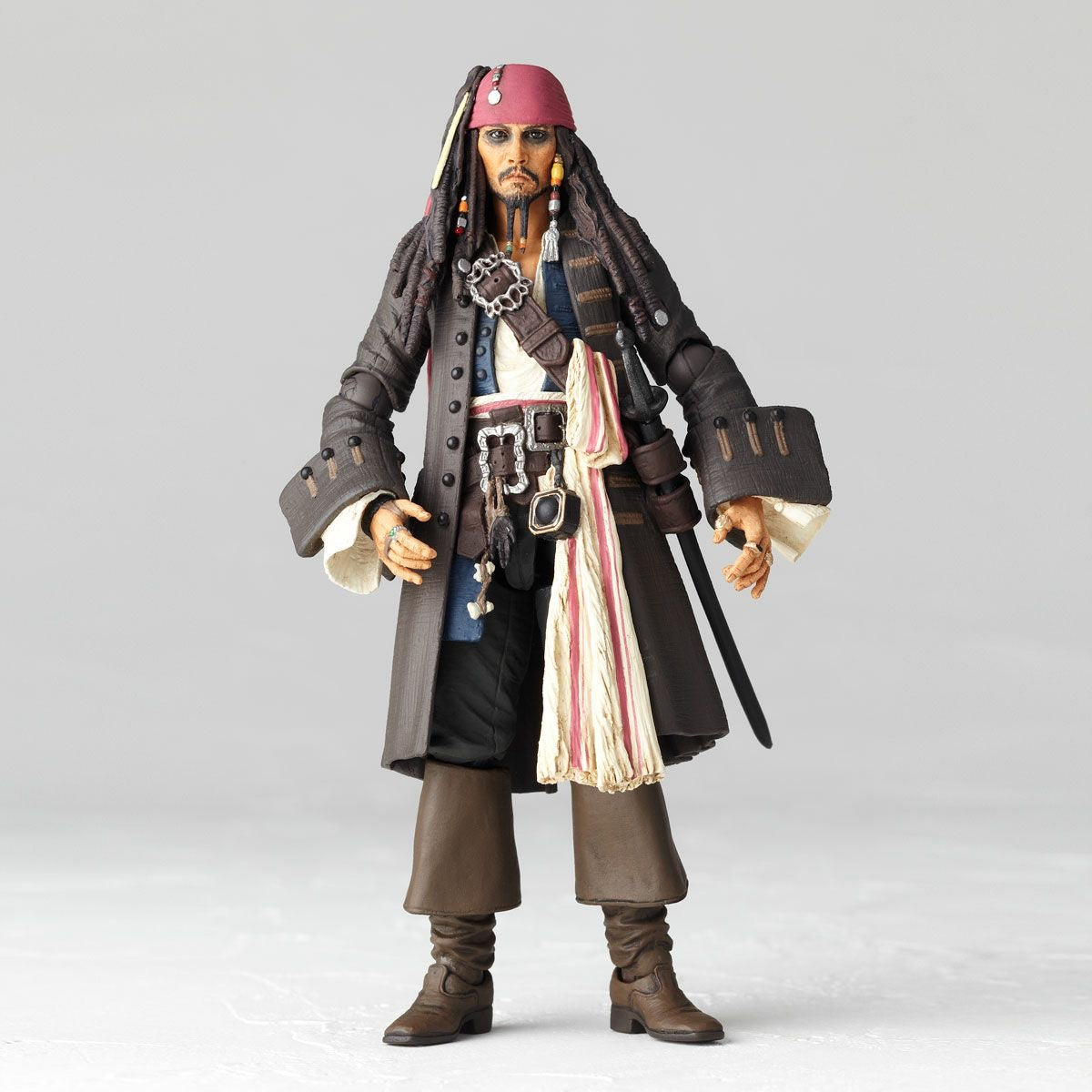 *PRE ORDER* Kaiyodo's Pirates of the Caribbean Revoltech Captain Jack Sparrow (ETA SEPTEMBER)