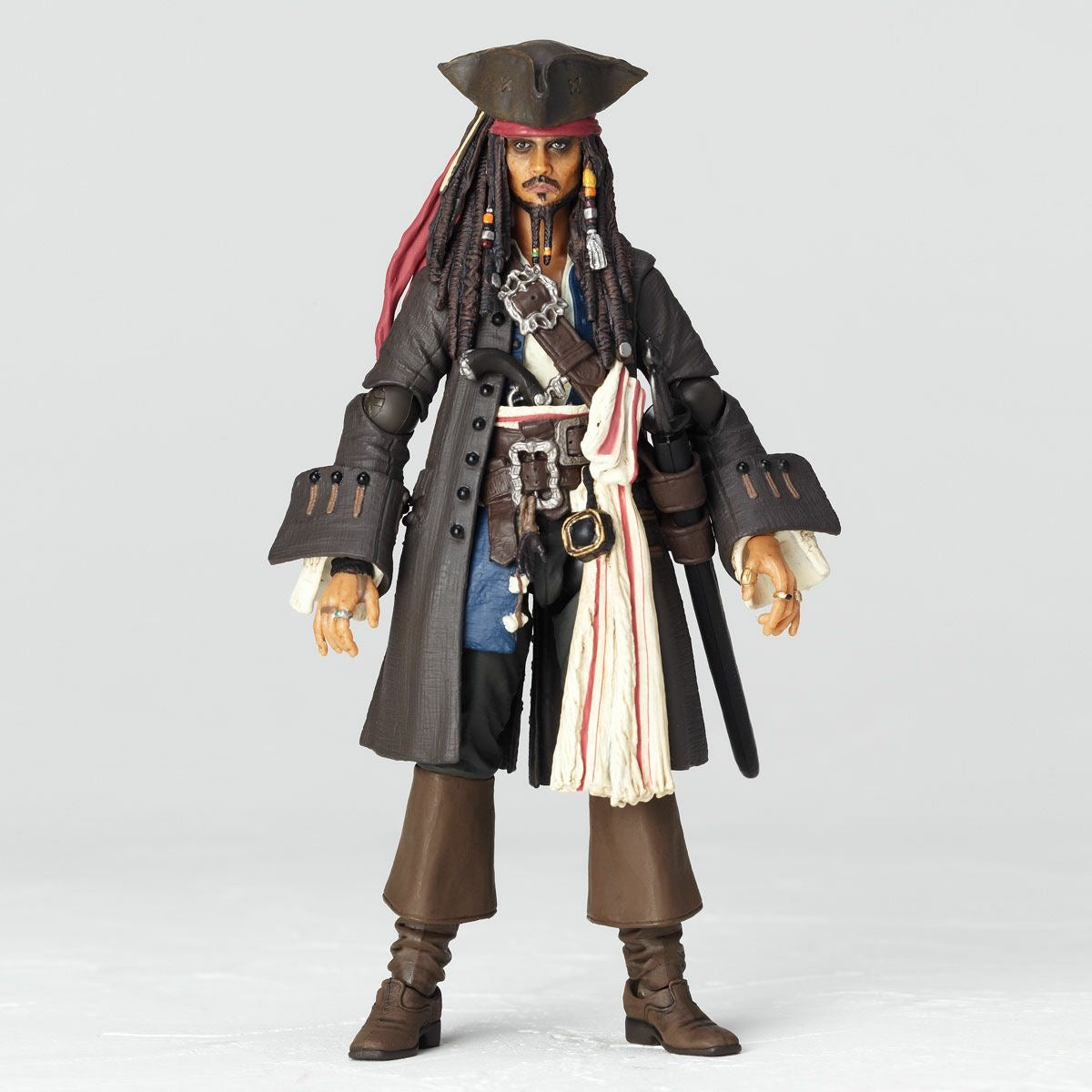 *PRE ORDER* Kaiyodo's Pirates of the Caribbean Revoltech Captain Jack Sparrow (ETA SEPTEMBER)