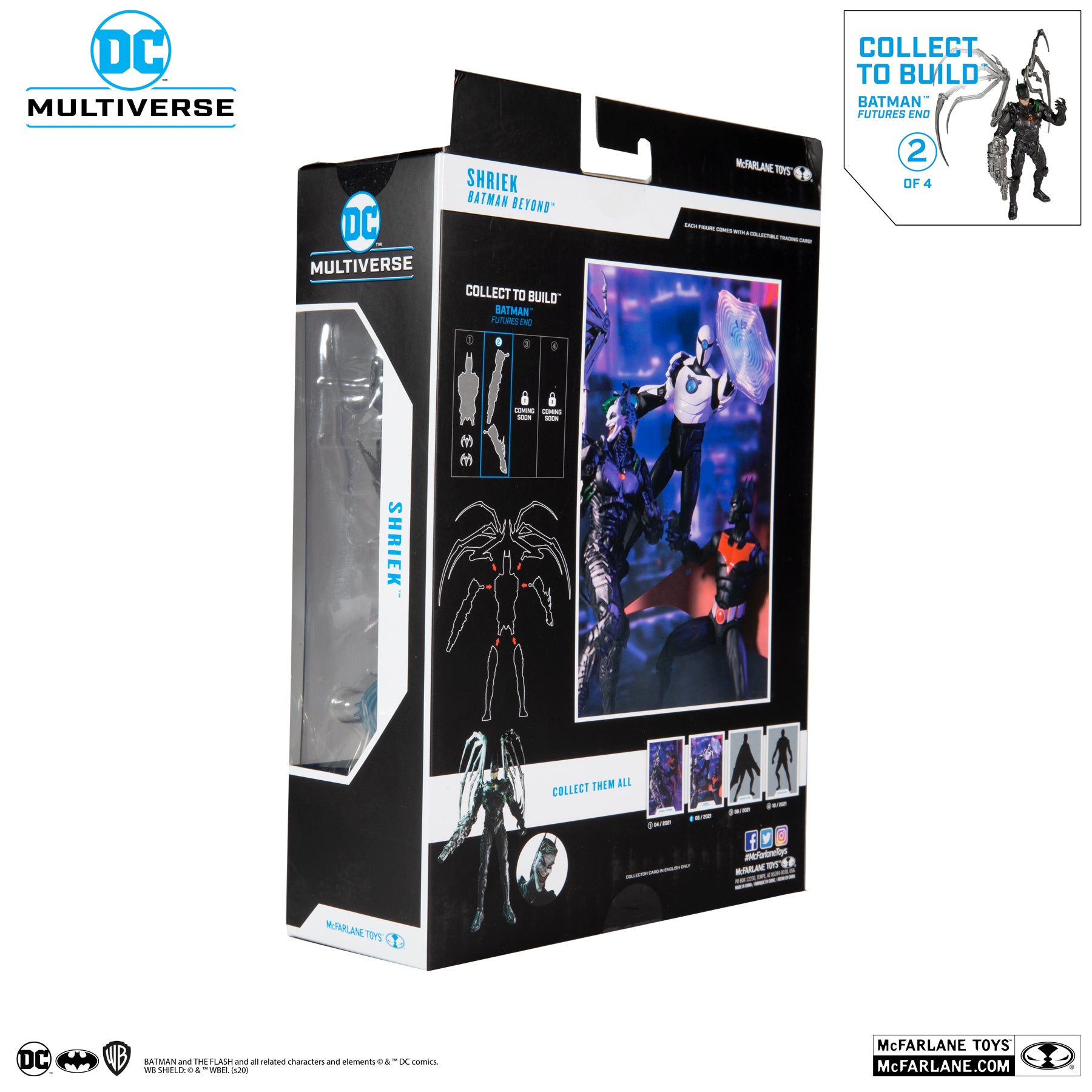 McFarlane Toys DC MULTIVERSE BATMAN BEYOND - SHRIEK: FUTURES END Jokerbot Wave