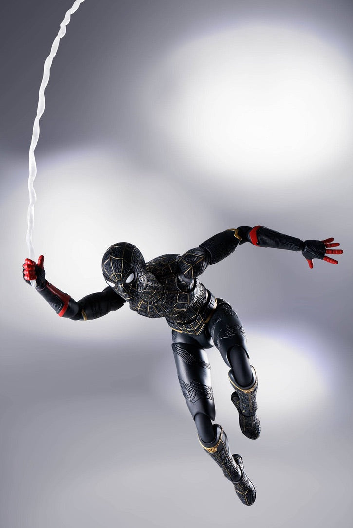 Spider-Man: No Way Home SH Figuarts Spider-Man Black & Gold Suit