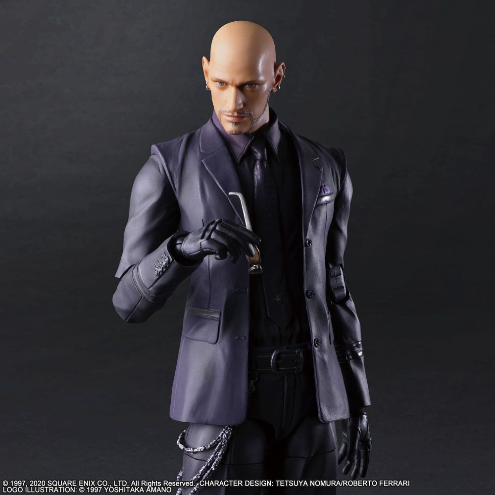 FINAL FANTASY 7 PLAY ARTS KAI - RUDE