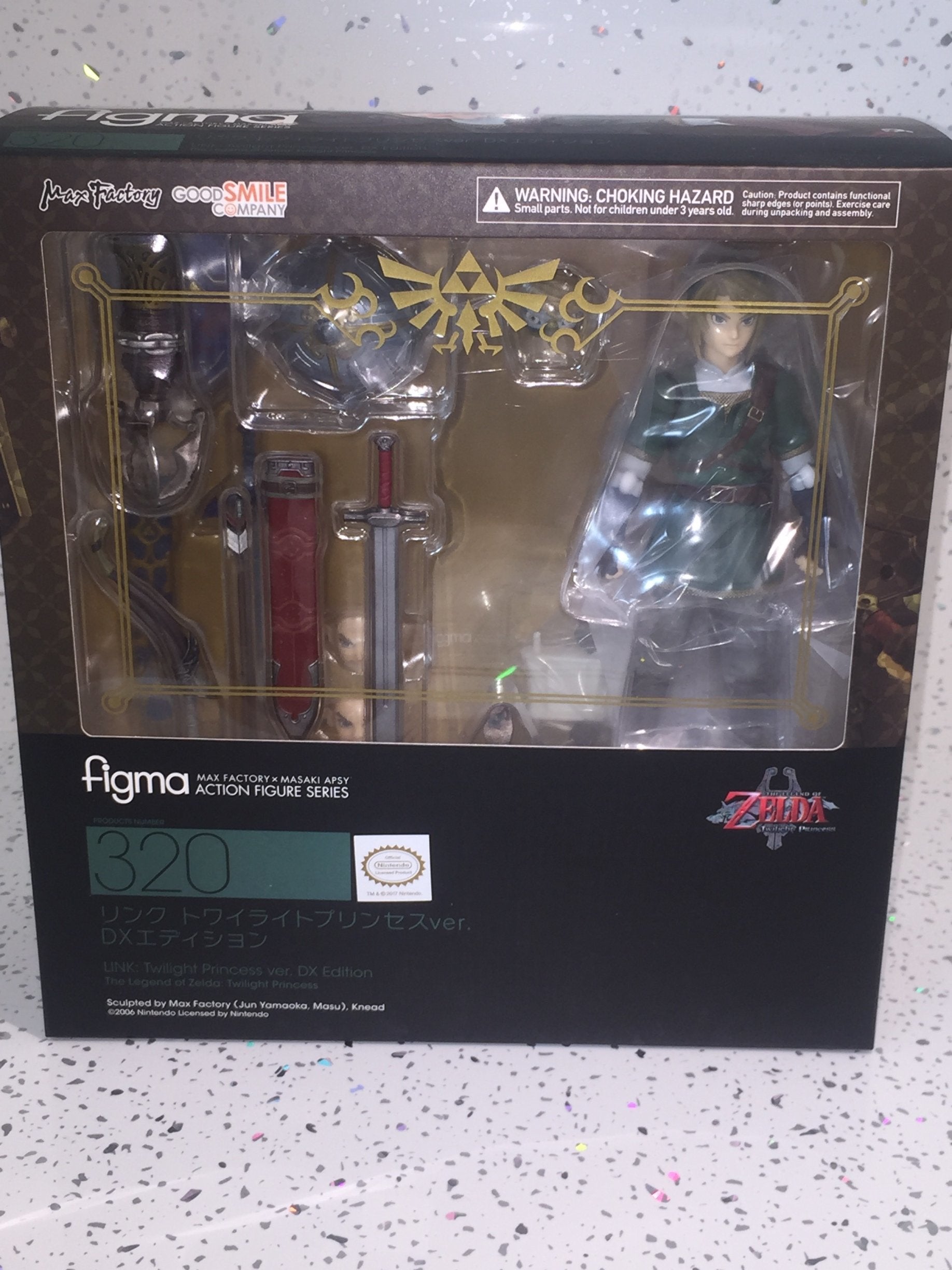 The Legend of Zelda Twilight Princess Figma Link DX Ver. 14 cm
