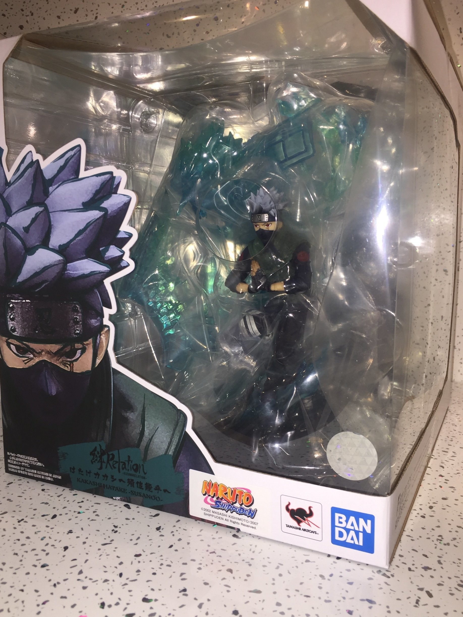 BANDAI NARUTO FIGUARTS ZERO KAKASHI SUSANOO KIZUNA RELATION