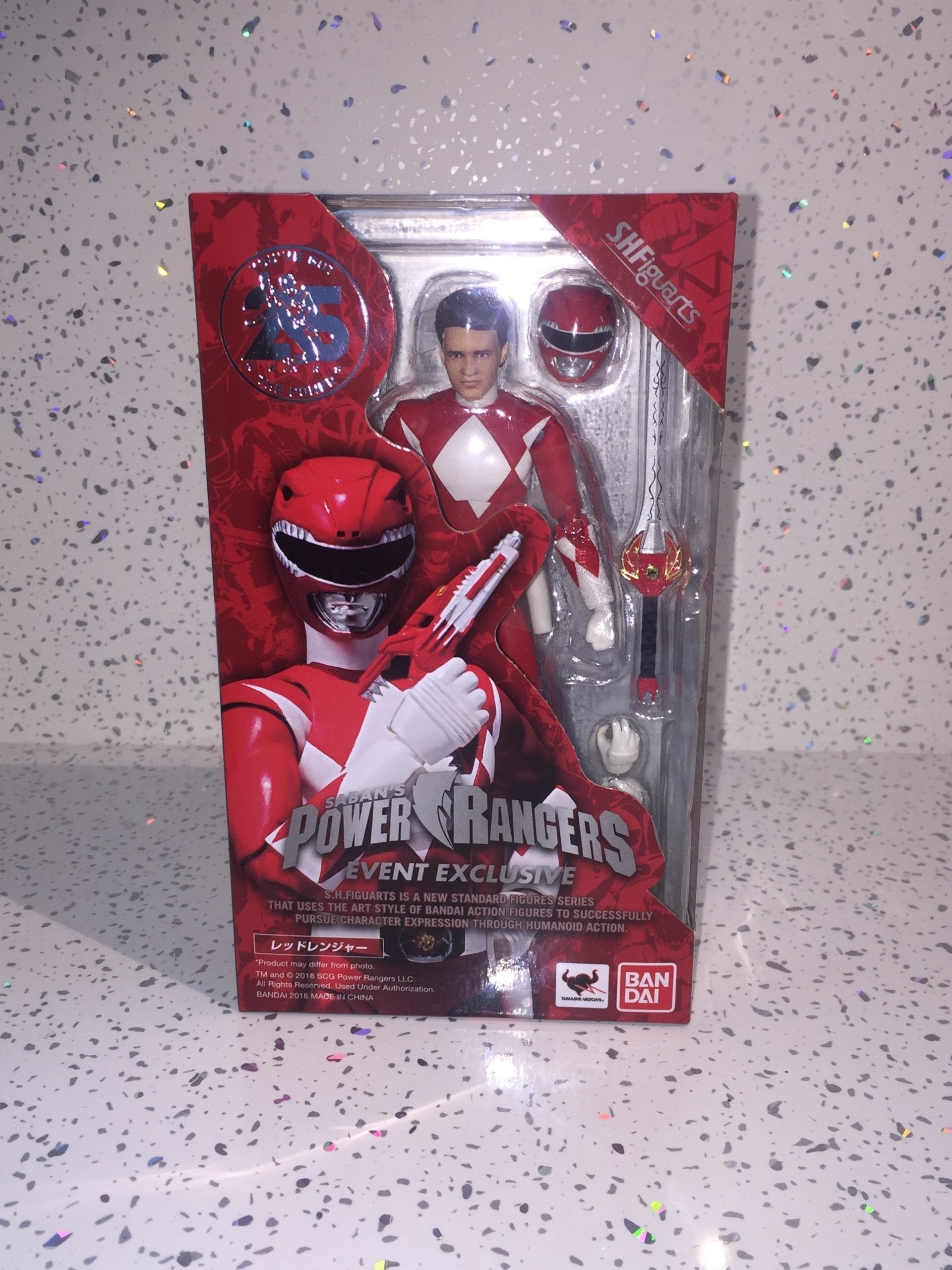 POWER RANGERS Red Ranger SDCC SH FIGUARTS