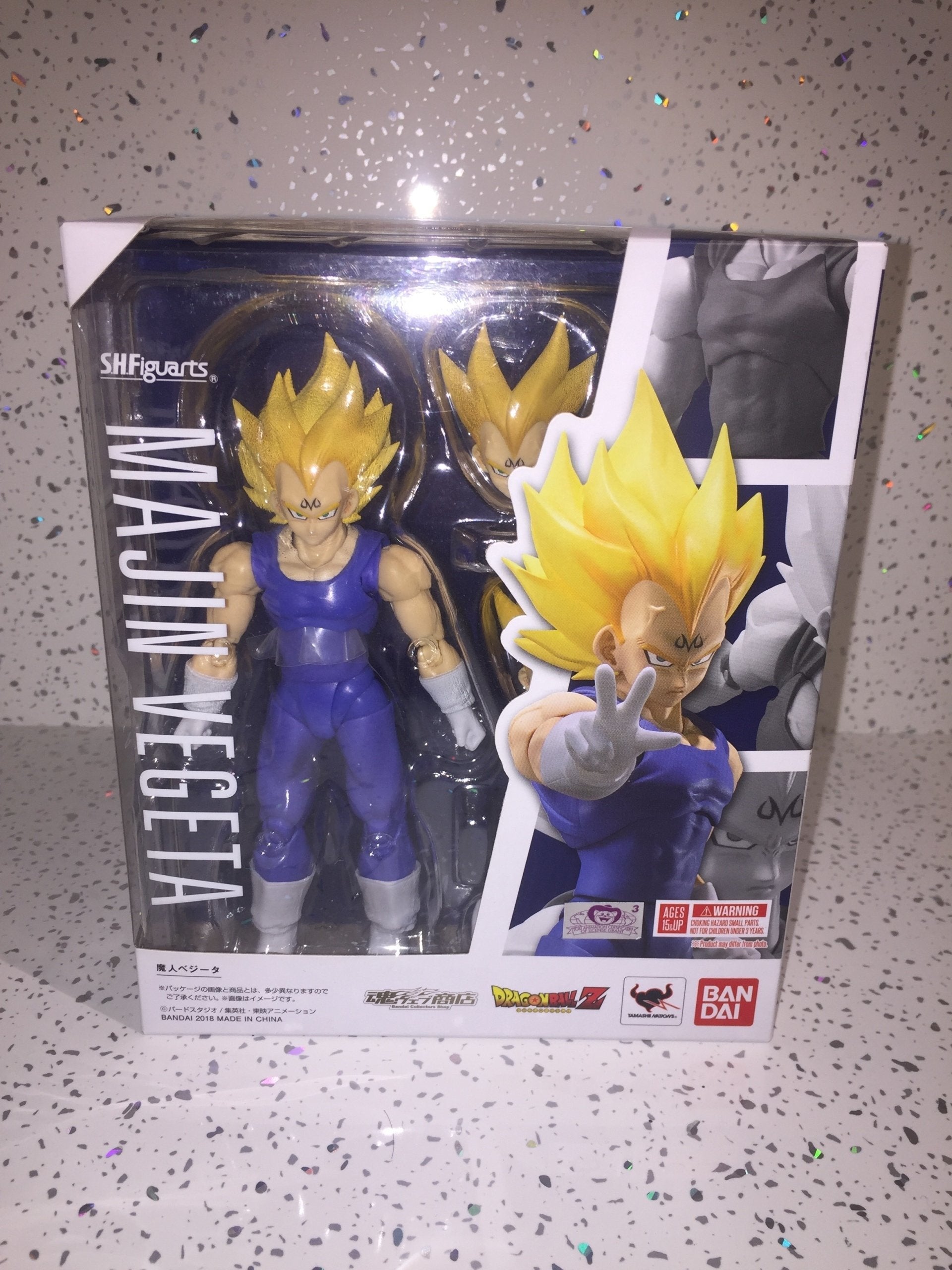 DRAGONBALL Z MAJIN-VEGETA SH FIGUARTS