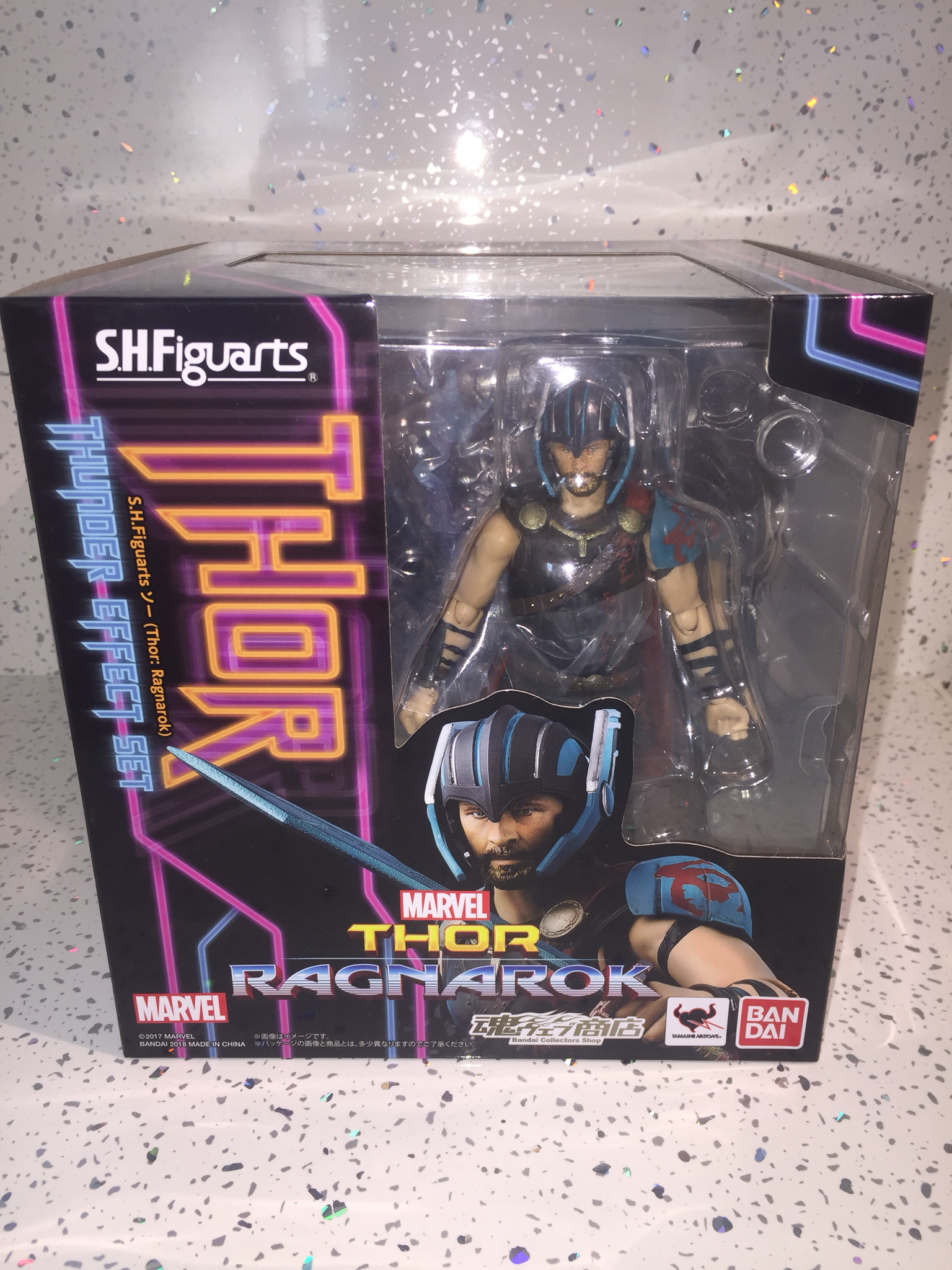 Thor Ragnarok S.H. Figuarts Thor & Thunderbolt Set 16 cm