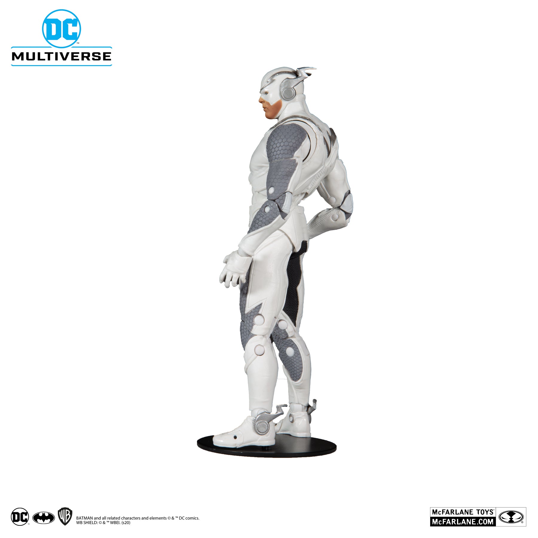 McFarlane Toys DC Multiverse Injustice Flash Hot Pursuit White Ver. Figure