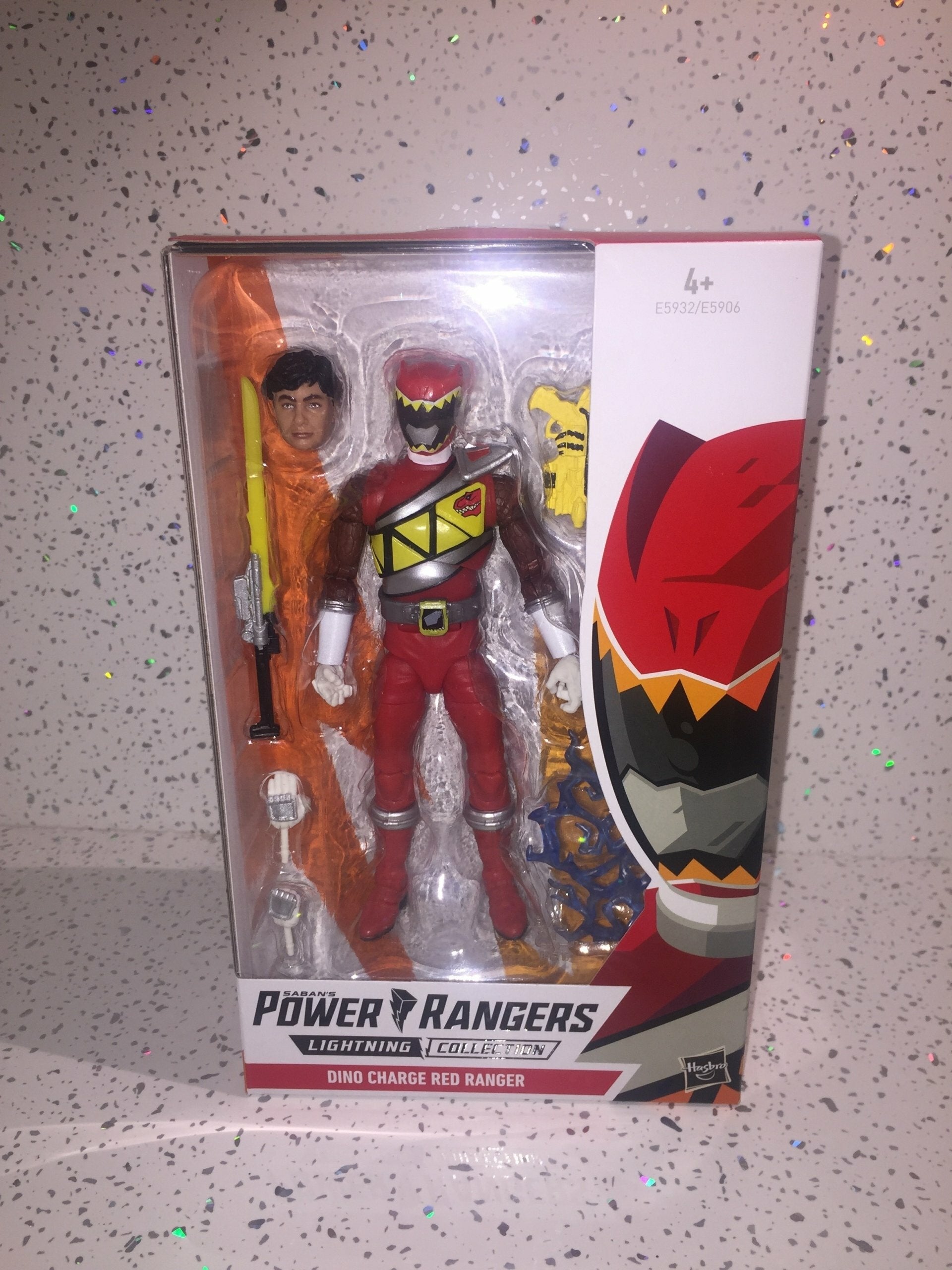 Power Rangers Lightning Collection Dino Charge Red Ranger Figure