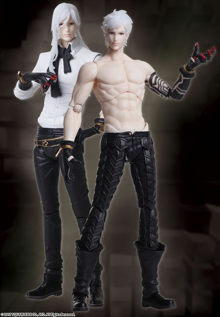*BACK ORDER* NieR Automata BRING ARTS- ADAM & EVE SET