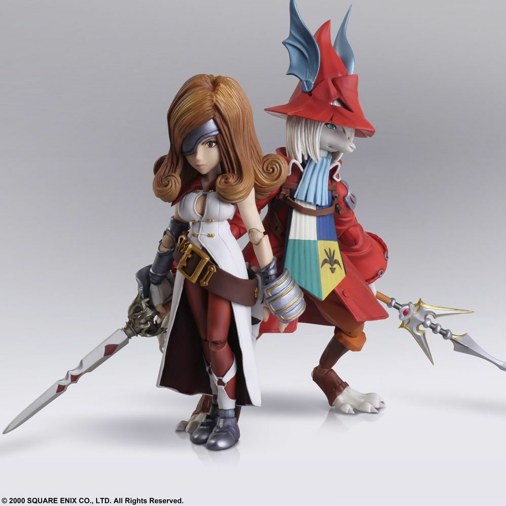 FINAL FANTASY IX BRING ARTS - FREYA & BEATRIX SET