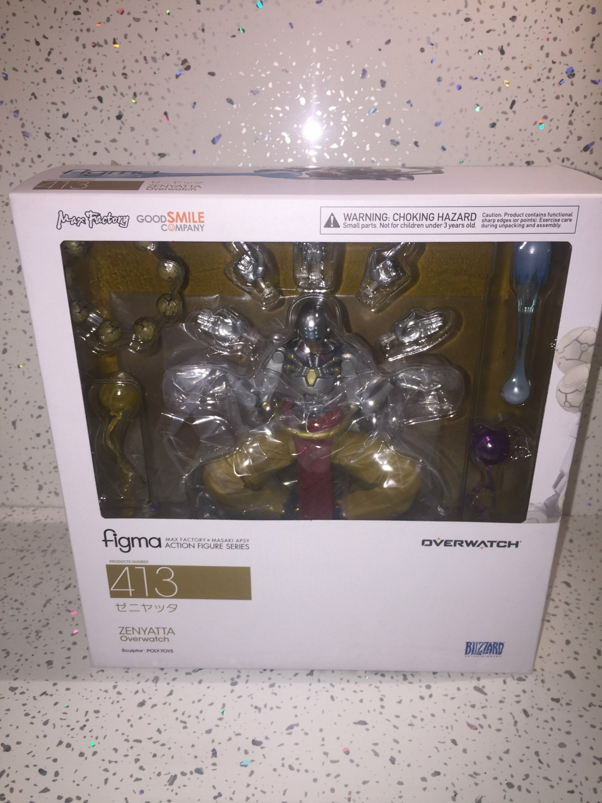 Overwatch Figma Zenyatta 16cm