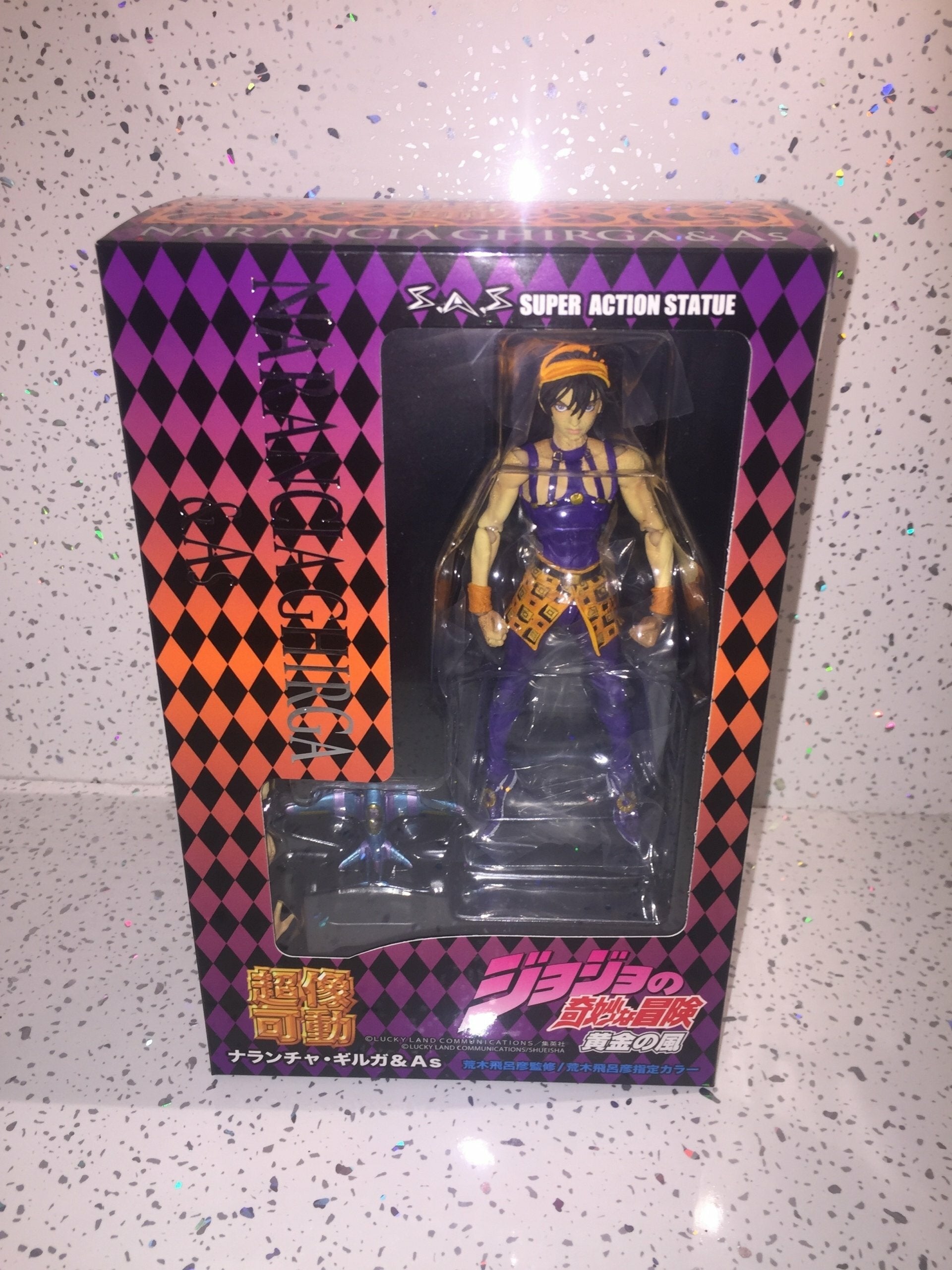 JoJo's Bizarre Adventure: Part 5 - Golden Wind: Narancia Ghirga & Aerosmith Action Figure