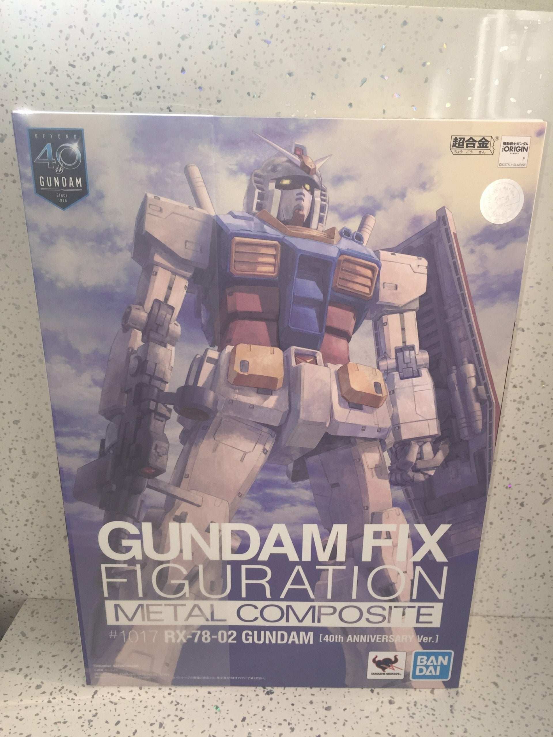 METAL BUILD GUNDAM FIX FIGURATION METAL COMPOSITE RX-78-02 GUNDAM (40TH ANNIVERSARY VER.)