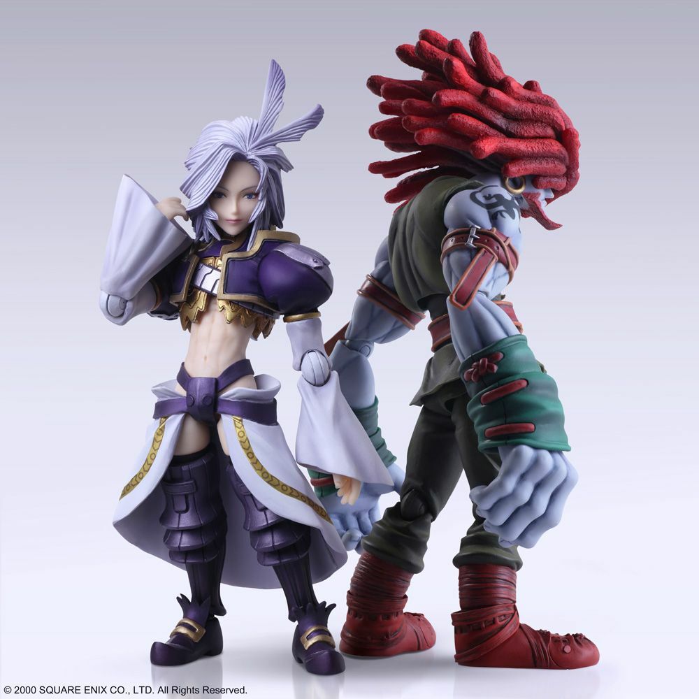 FINAL FANTASY IX BRING ARTS - KUJA & AMARANT CORAL SET
