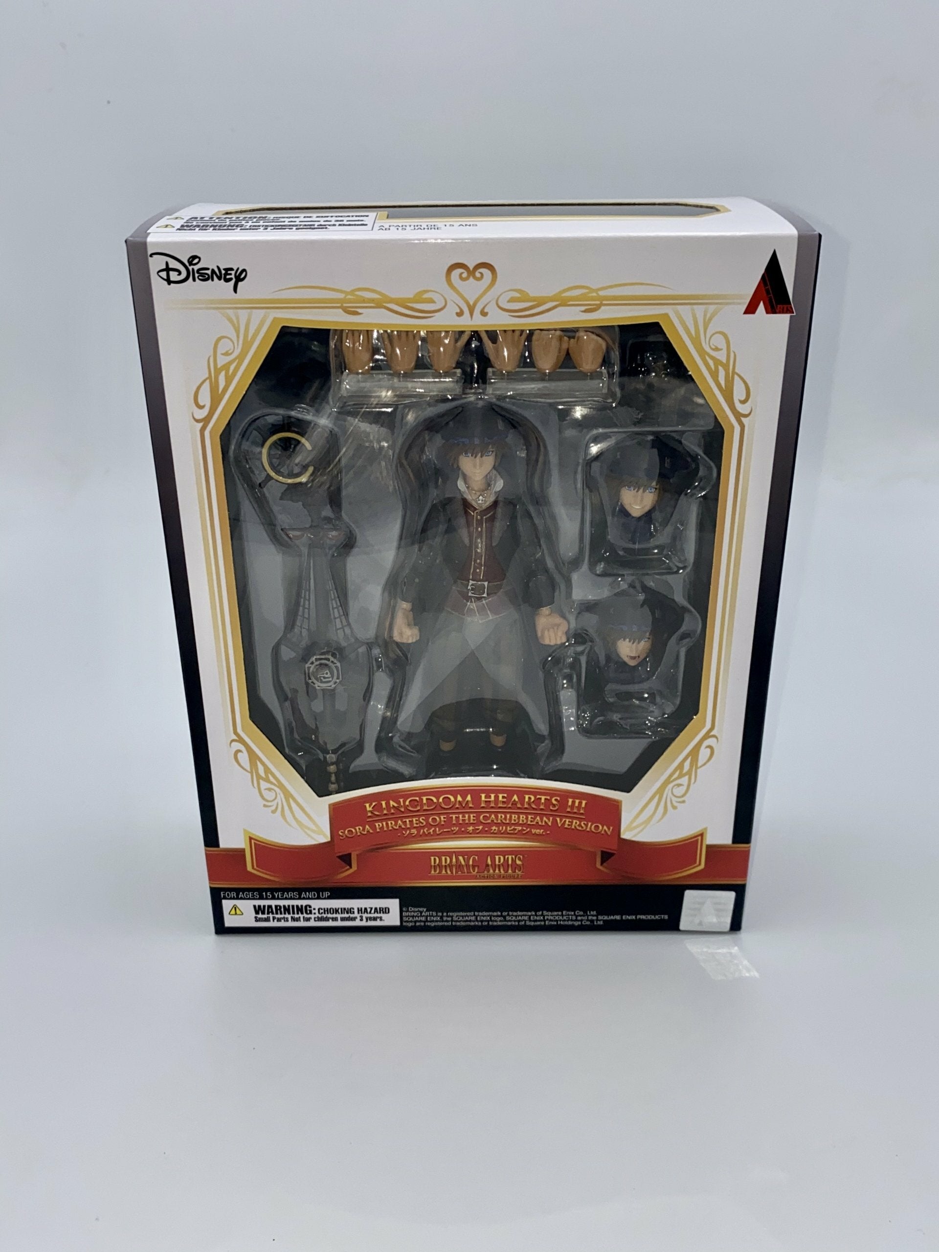 KINGDOM HEARTS III BRING ARTS-  SORA PIRATES OF THE CARIBBEAN VERSION