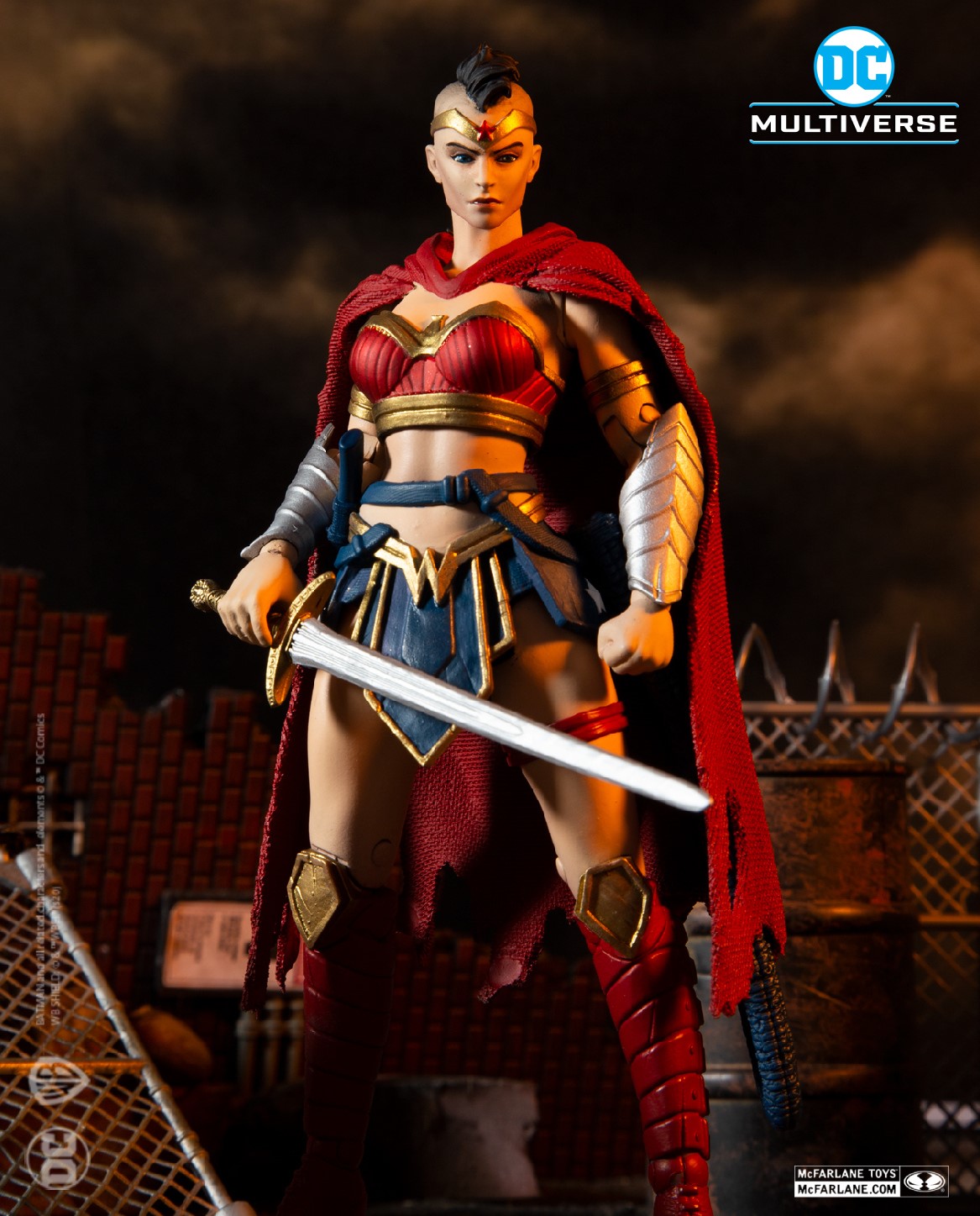 McFarlane Toys DC Multiverse Wonder Woman (Last Knight on Earth) Build-A Parts for 'Bane' Figure
