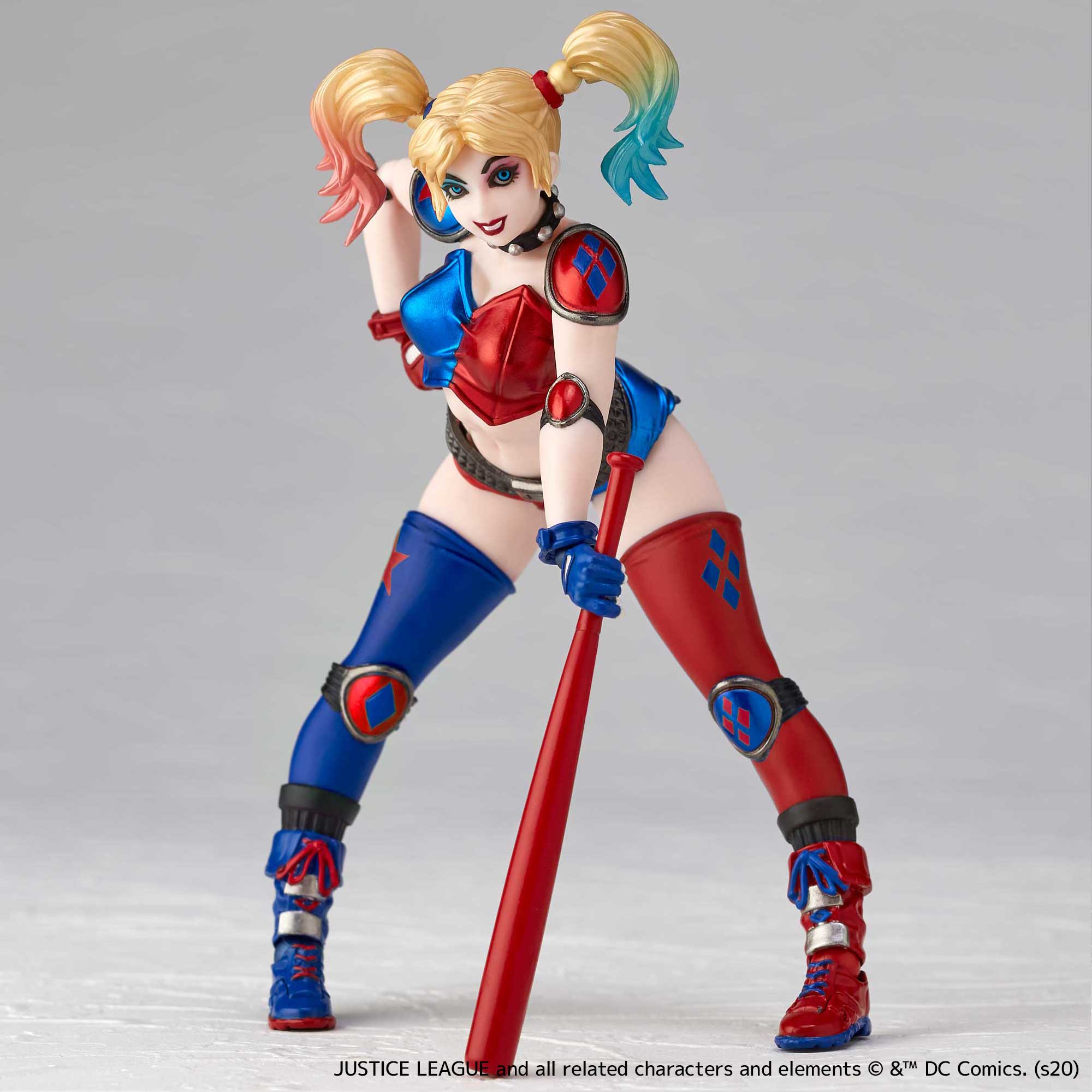 Amazing Yamaguchi NO.015EX HARLEY QUINN New Color.ver Revoltech