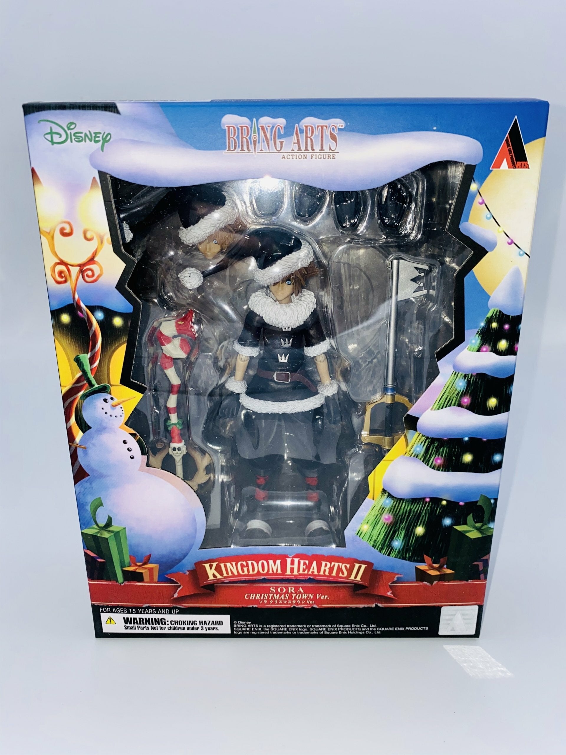 KINGDOM HEARTS II BRING ARTS-  Sora Christmas Town Ver