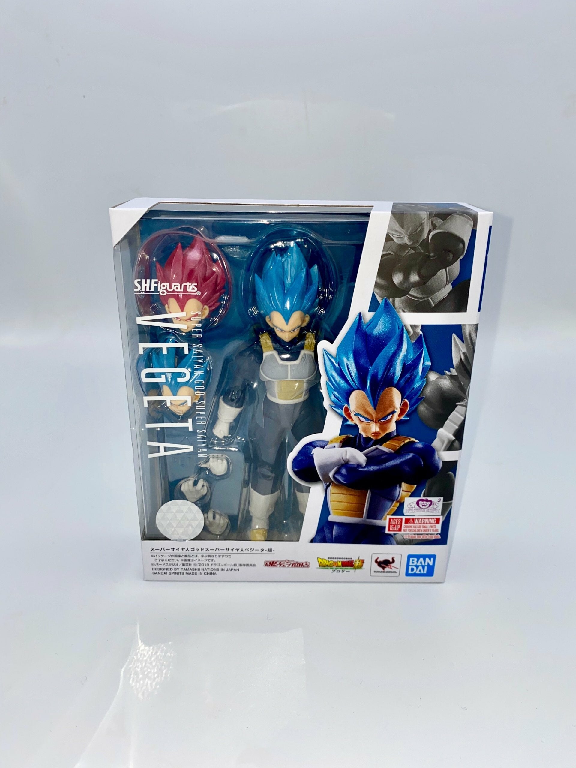 DRAGONBALL SUPER Super Saiyan God Super Saiyan Vegeta S.H.FIGUARTS