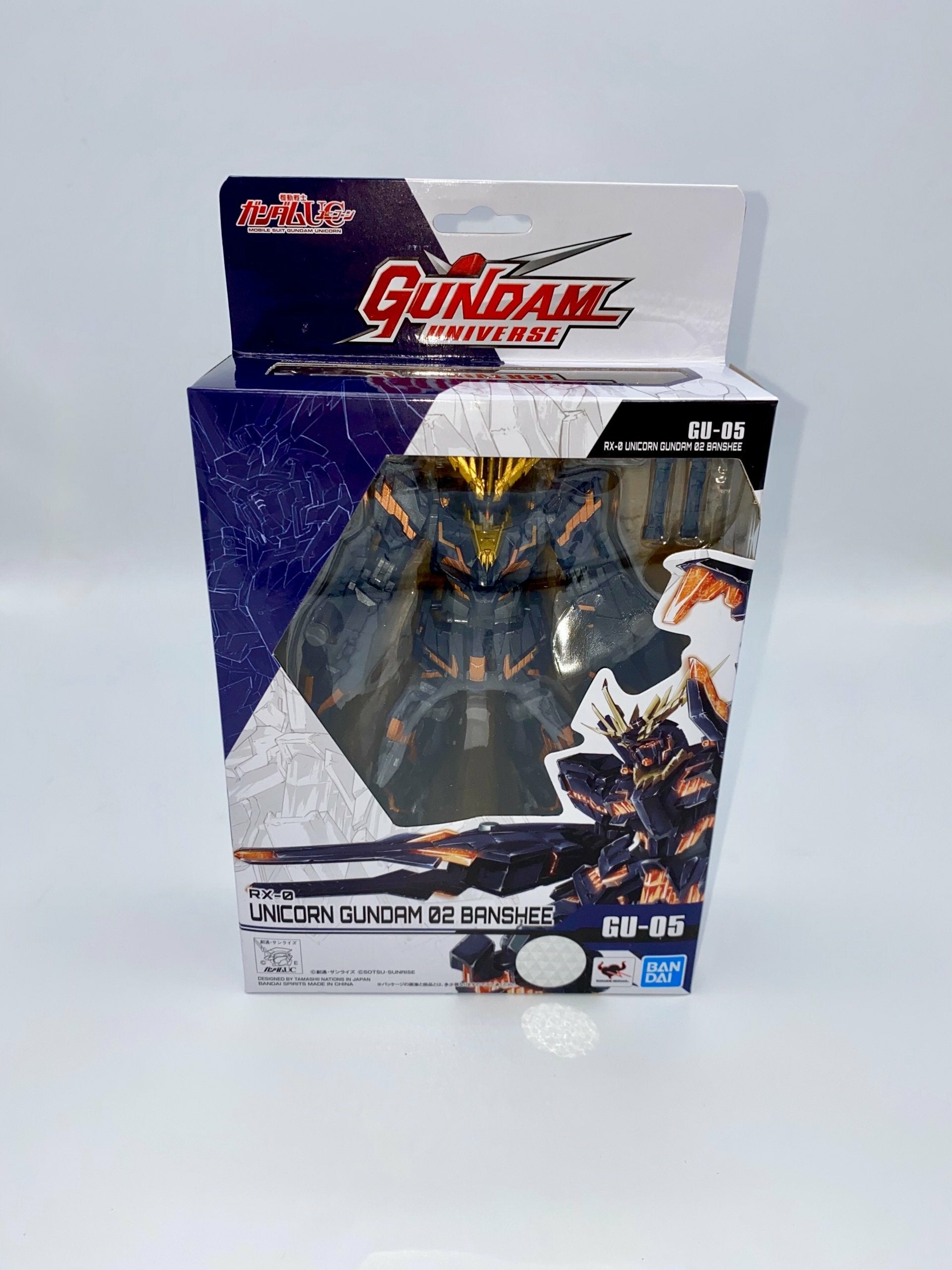 Mobile Suit Gundam Gundam Universe Action Figure RX-0 Unicorn Gundam 02 Banshee 16 cm