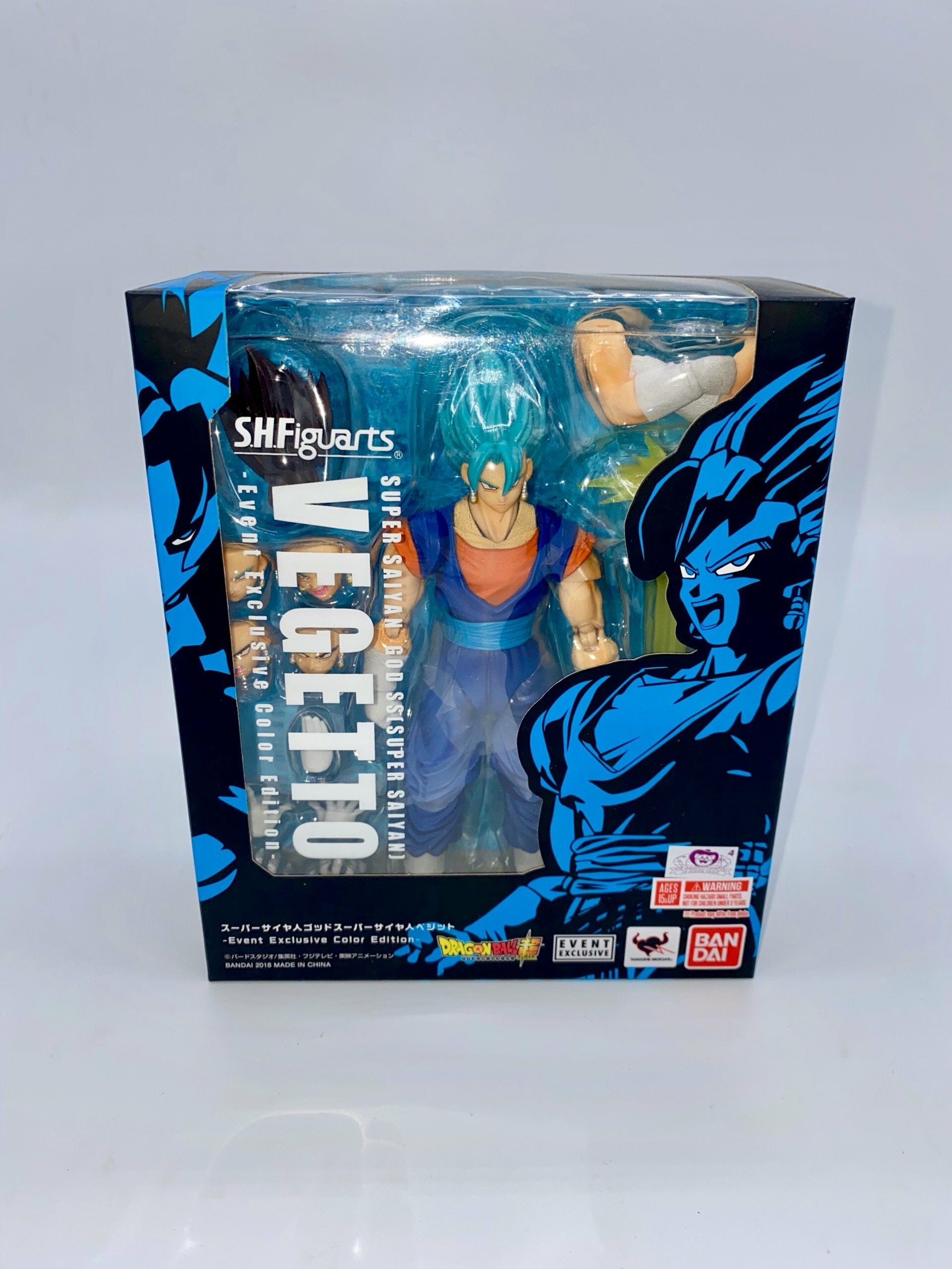 DRAGONBALL Super Saiyan God SS (Super Saiyan) VEGITO Event-Exclusive Color Edition S.H.FIGUARTS