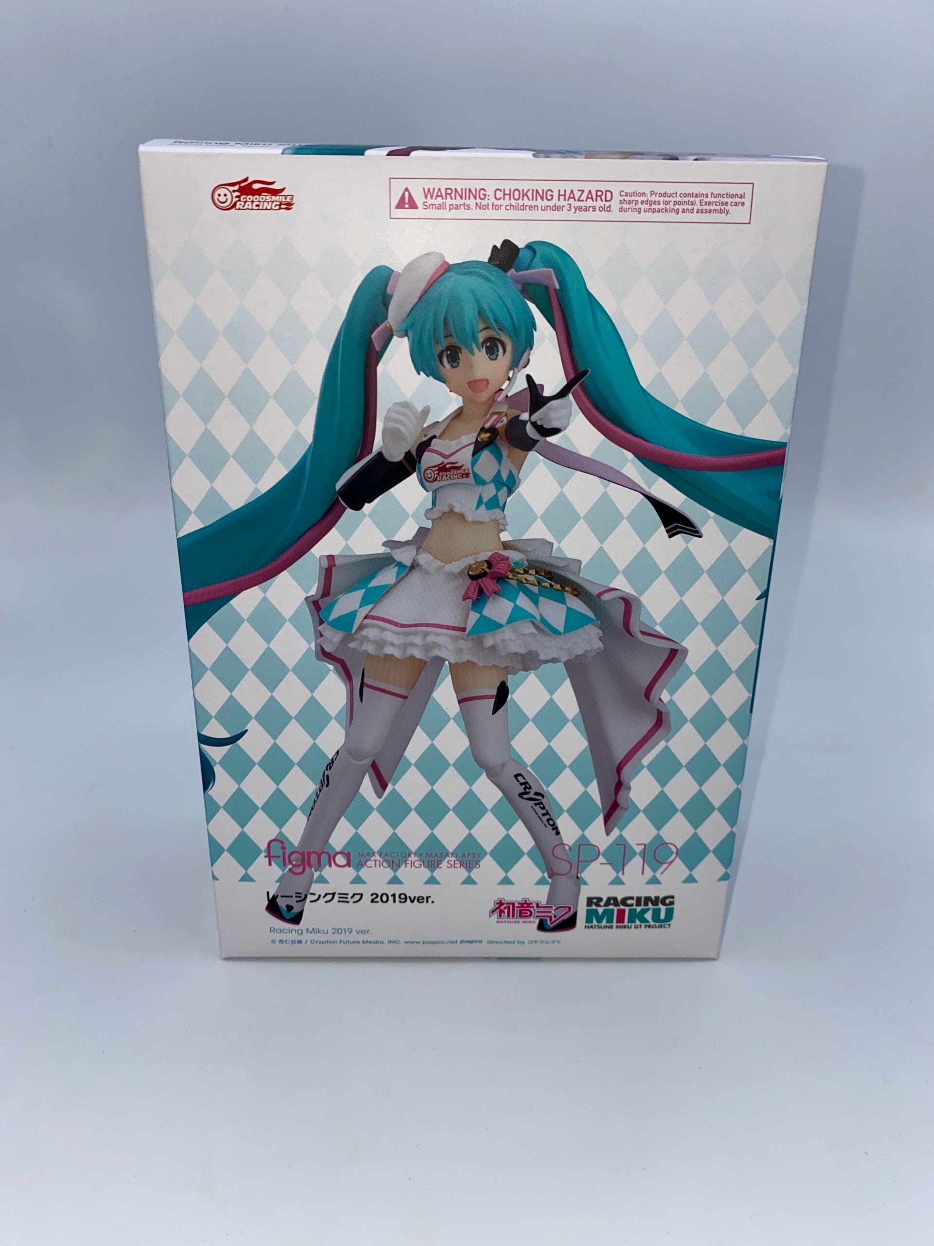 Hatsune Miku GT Project Figma Action Figure Racing Miku 2019 Ver. 14 cm