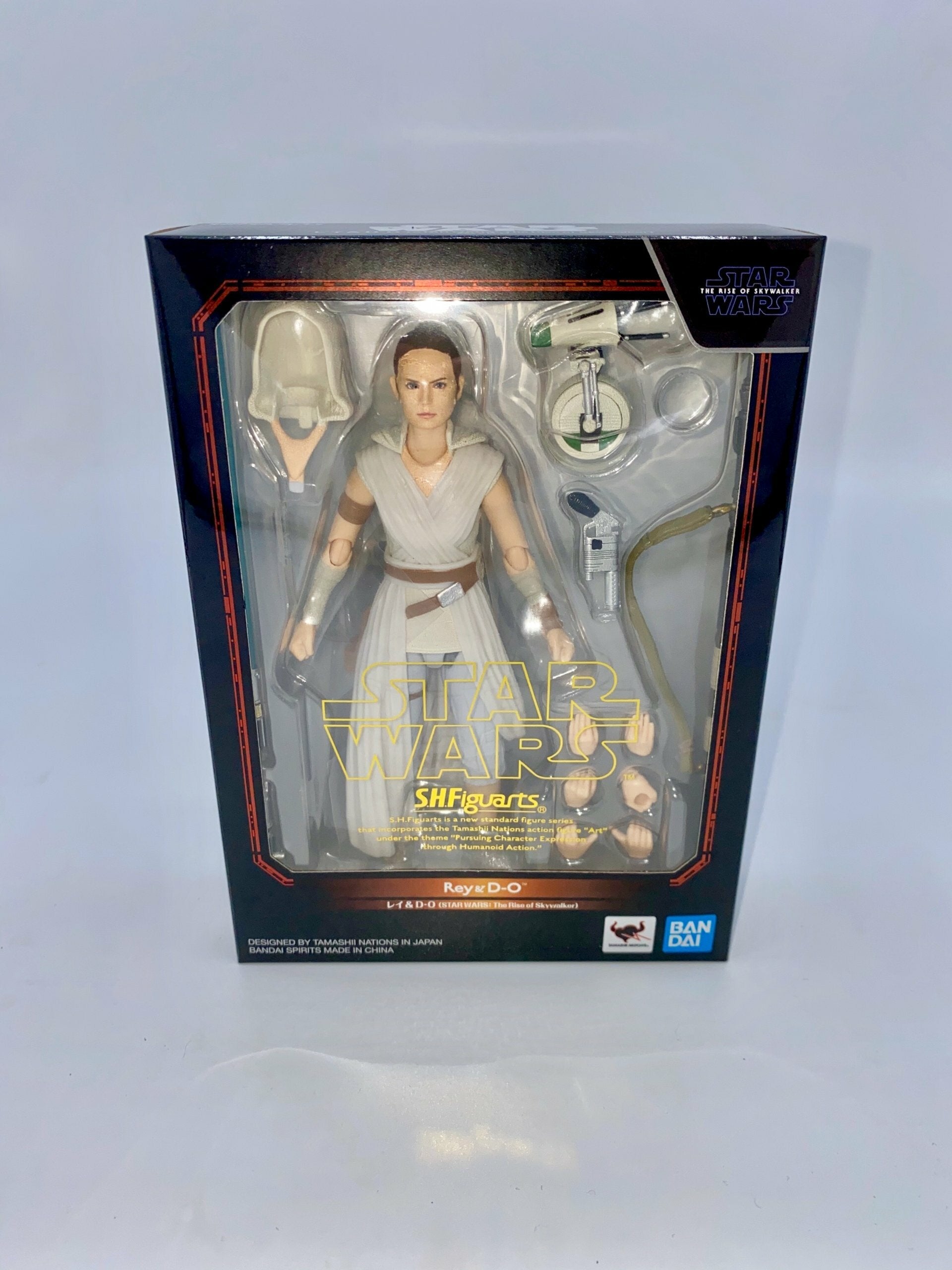 Star Wars (Rise of Skywalker) Rey & D-O S.H.Figuarts