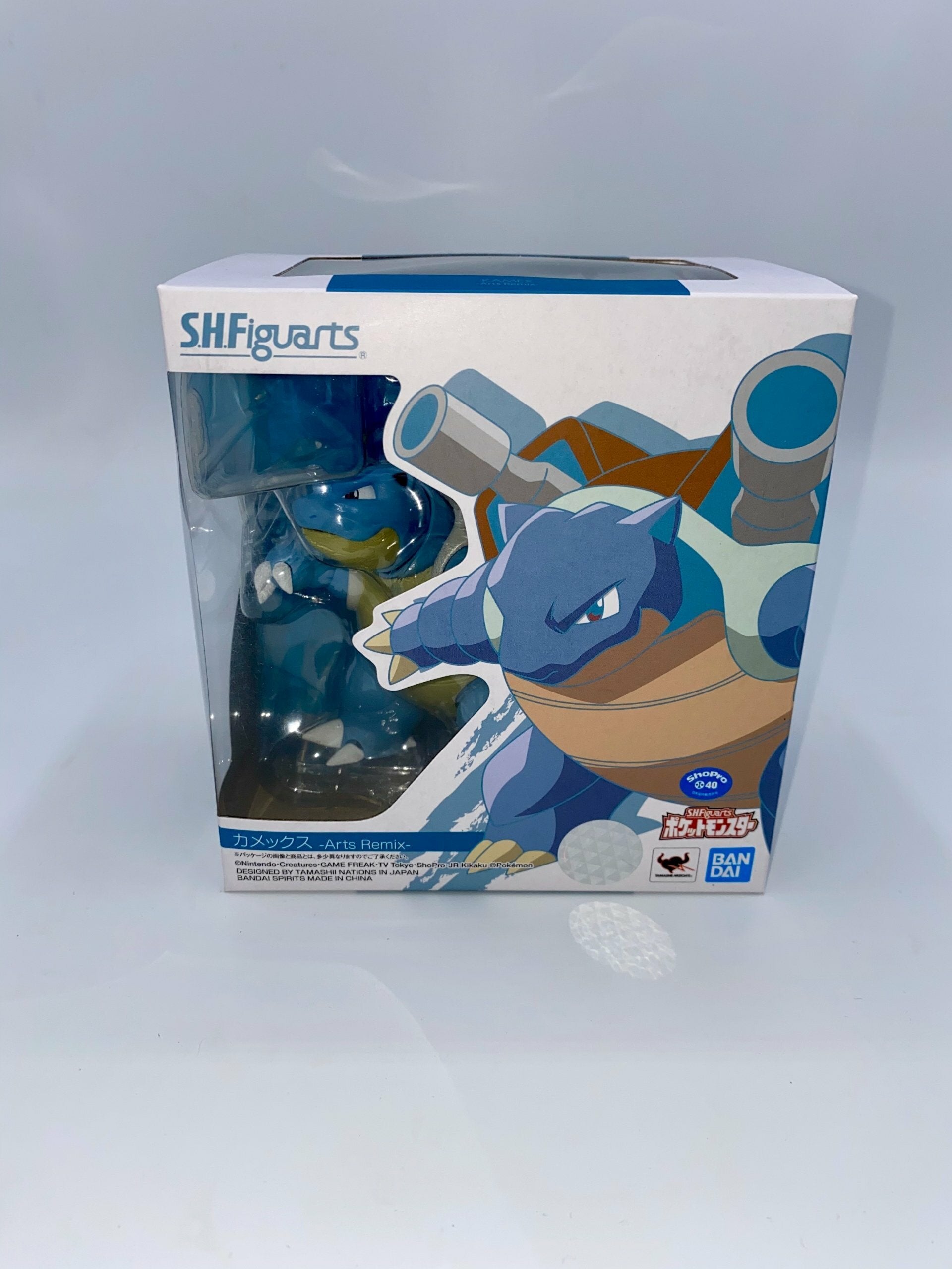 Pokemon S.H.Figuarts Blastoise (Arts Remix)