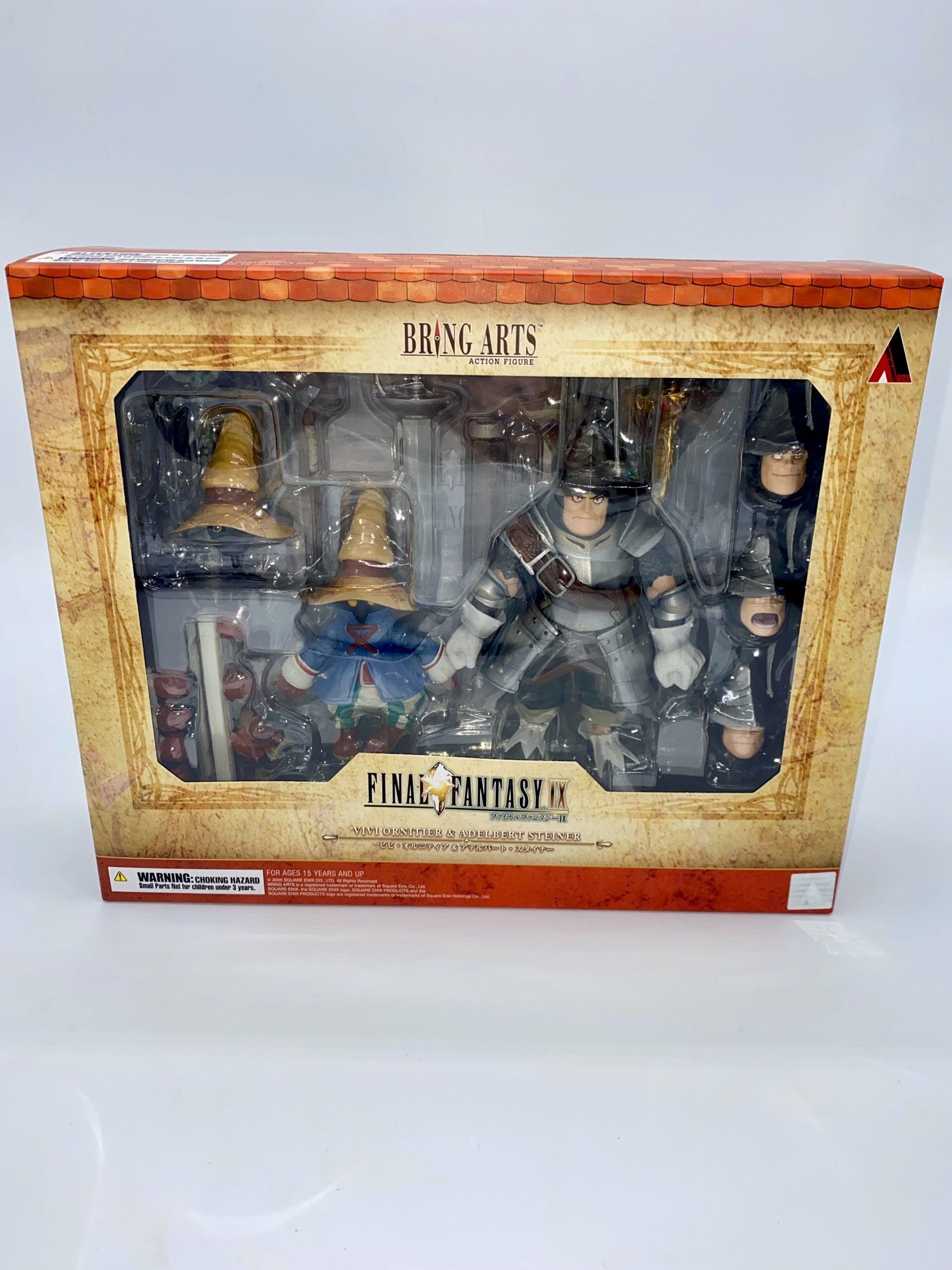FINAL FANTASY IX BRING ARTS - ORNITIER & ADELBERT STEINER SET