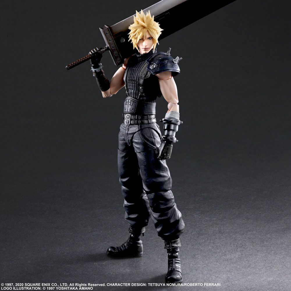 FINAL FANTASY 7 PLAY ARTS KAI - CLOUD STRIFE VER. 2
