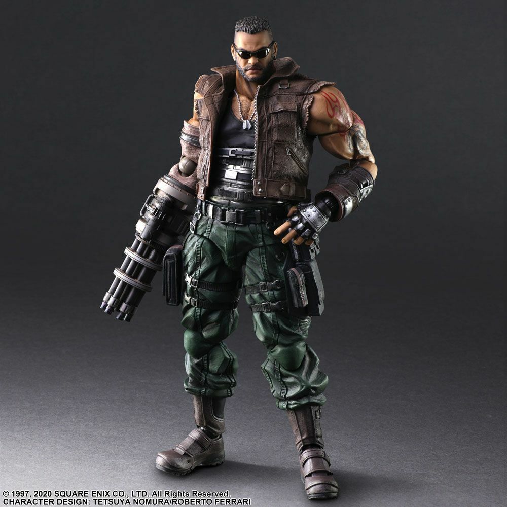 FINAL FANTASY 7 PLAY ARTS KAI - BARRET WALLACE VER. 2