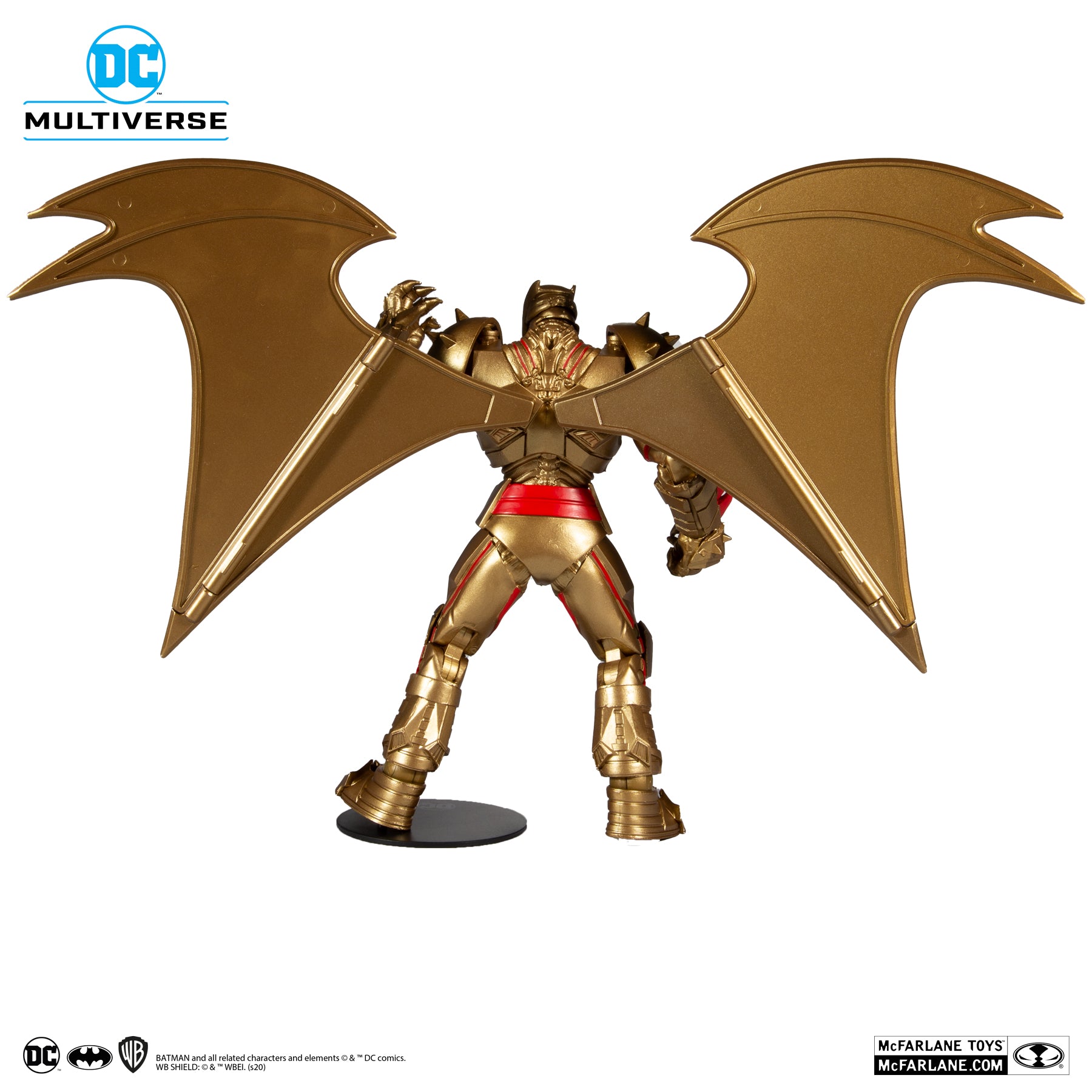 McFarlane Toys DC MULTIVERSE BATMAN HELLBAT SUIT - GOLD EDITION