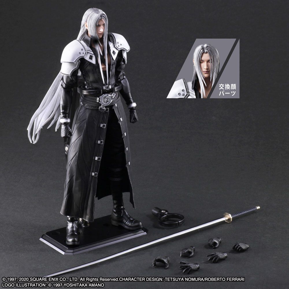 *CREASED BOX* FINAL FANTASY 7 PLAY ARTS KAI - SEPHIROTH