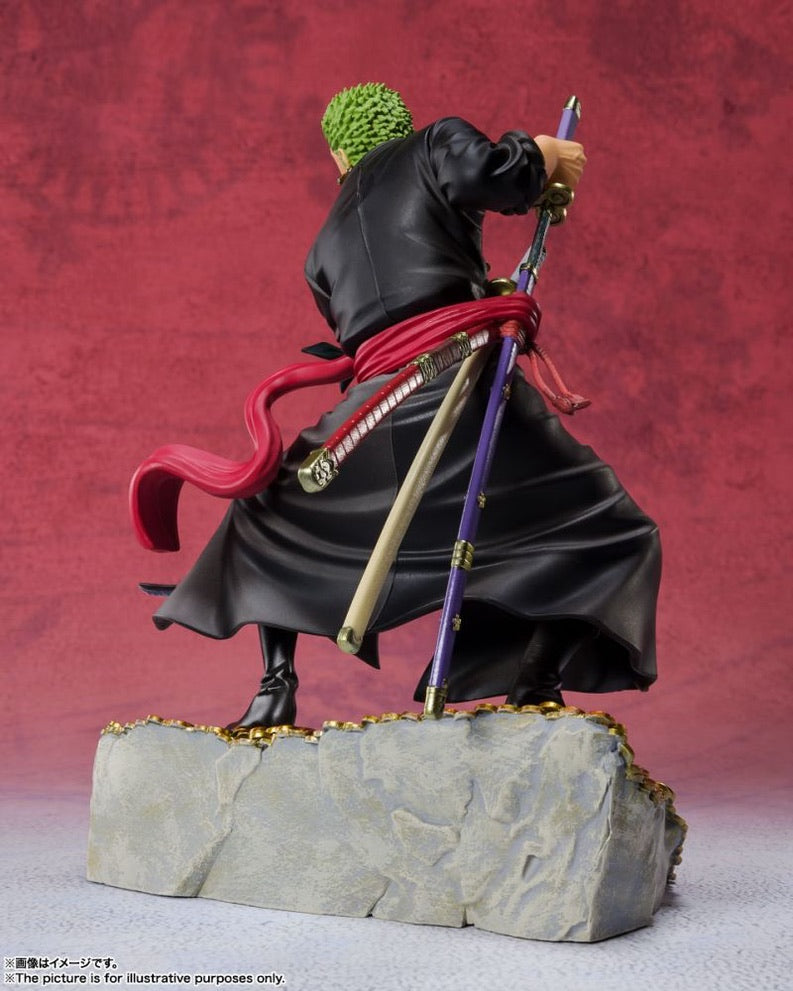 One Piece FiguartsZERO PVC Statue Roronoa Zoro by Eiichiro Oda WT100 Daikaizoku Hyakke