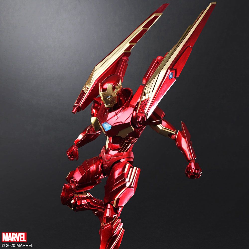 MARVEL UNIVERSE BRING ARTS IRON MAN TETSUYA NOMURA VER. ACTION FIGURE