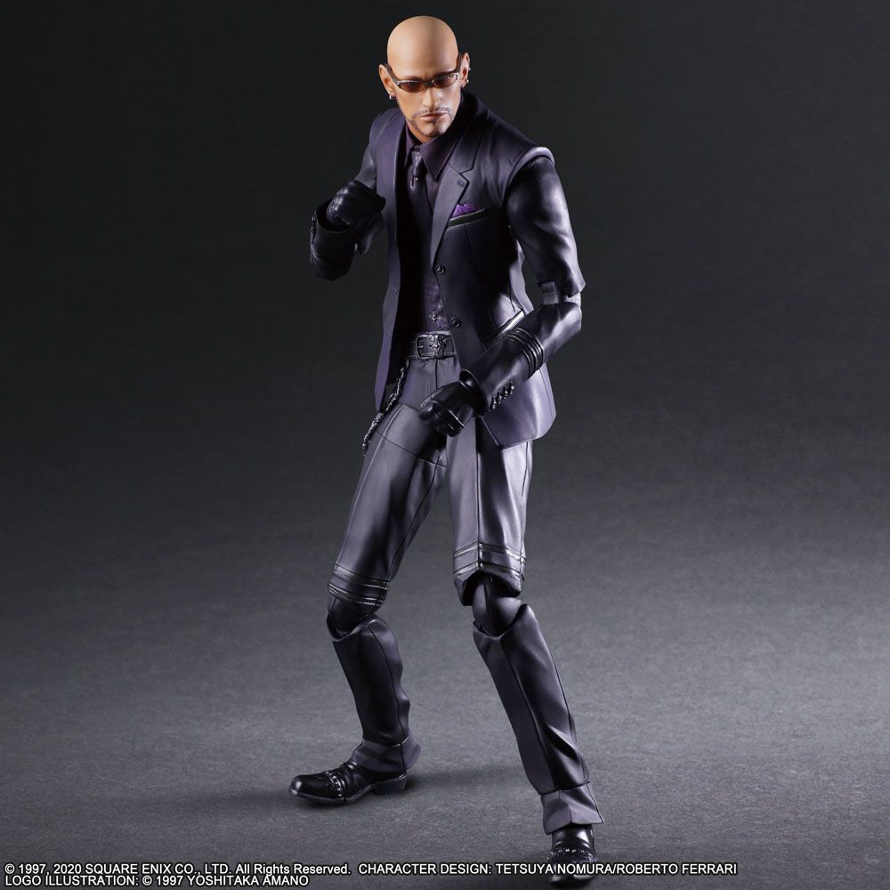 FINAL FANTASY 7 PLAY ARTS KAI - RUDE