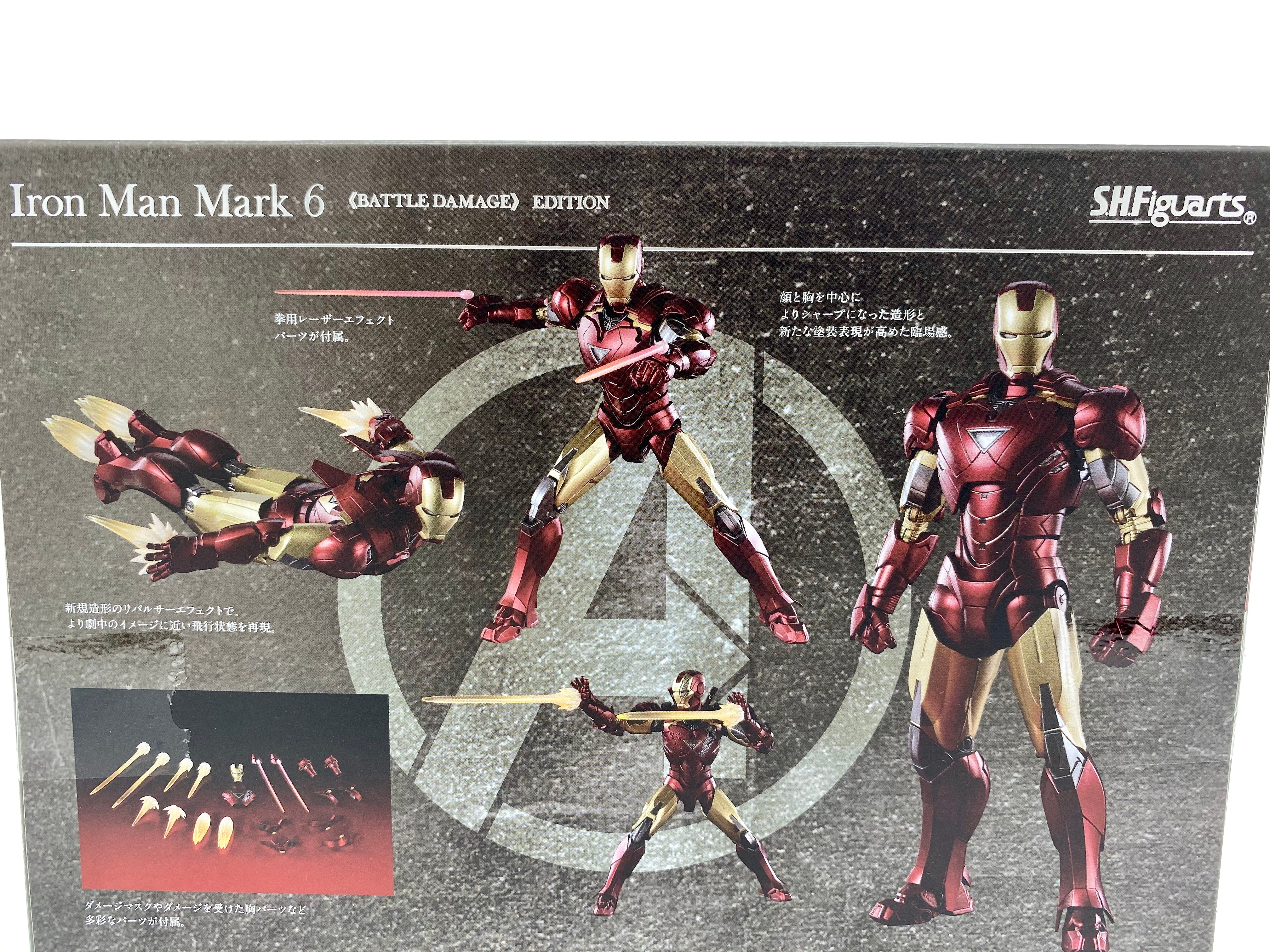 Avengers Assemble SH Figuarts Iron Man Mark 6 - Battle of New York Edition