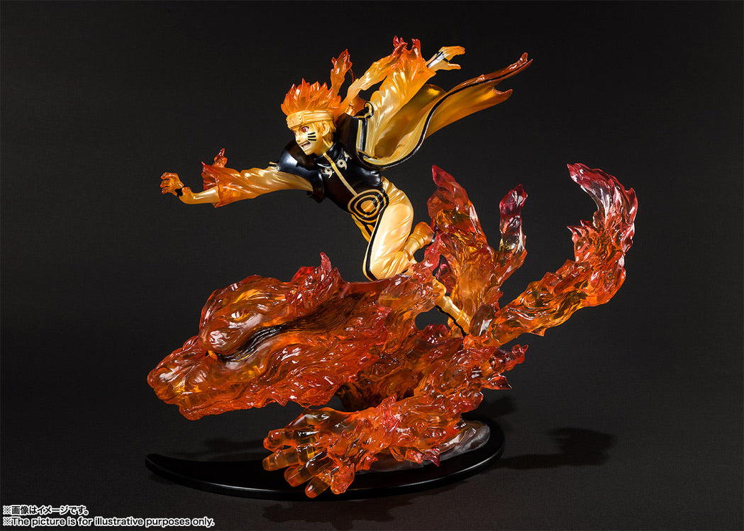 BANDAI NARUTO FIGUARTS ZERO NARUTO KURAMA RELATION