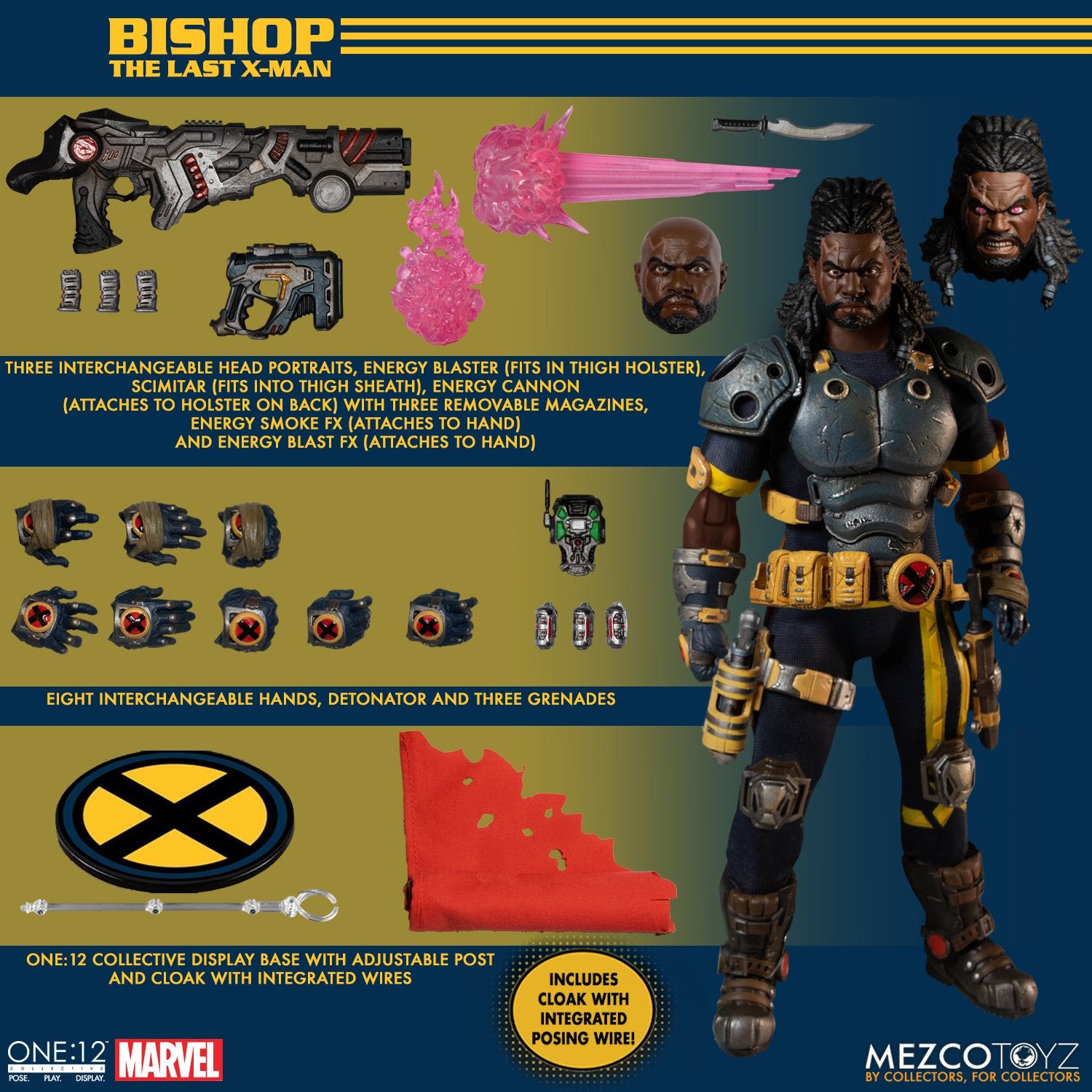 MEZCO ONE:12 COLLECTIVE Bishop