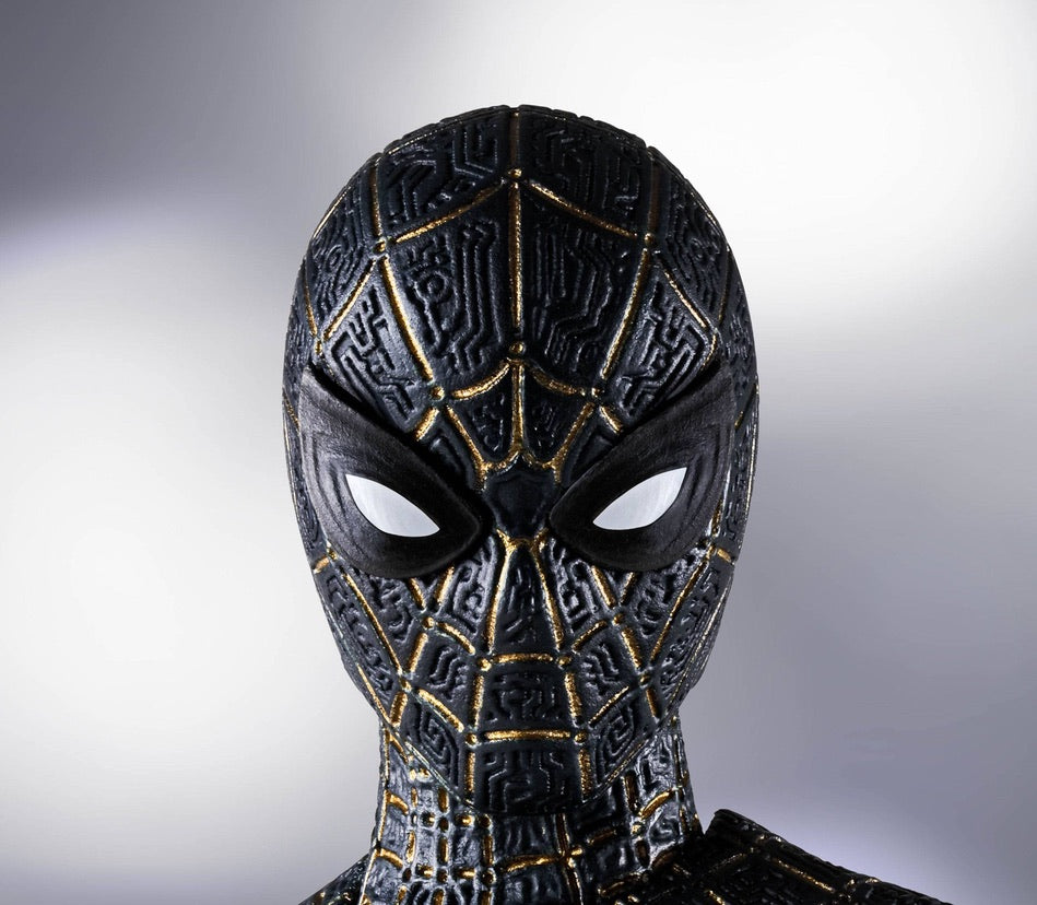 Spider-Man: No Way Home SH Figuarts Spider-Man Black & Gold Suit