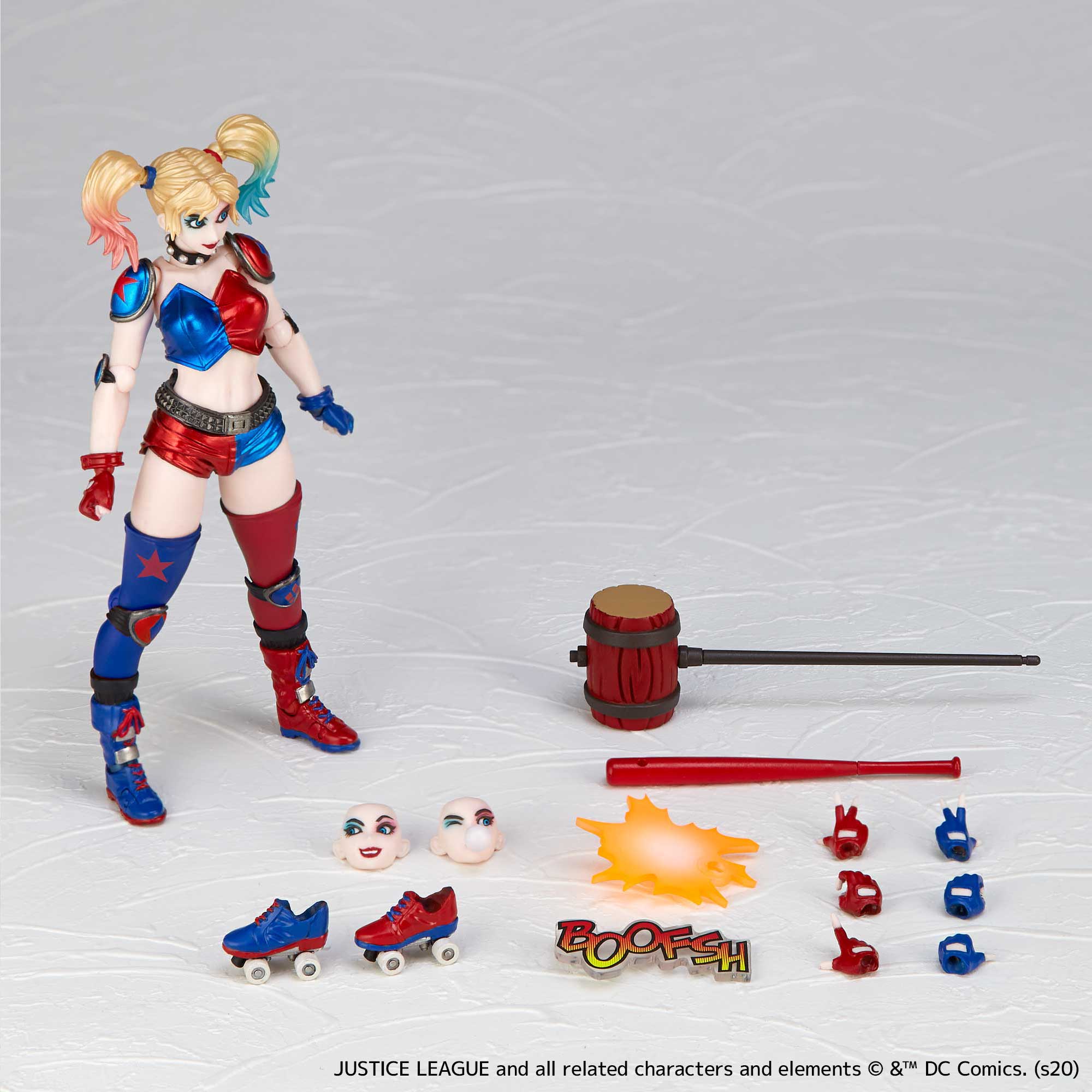 Amazing Yamaguchi NO.015EX HARLEY QUINN New Color.ver Revoltech