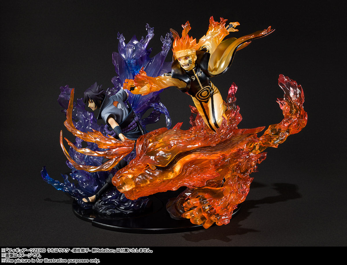 BANDAI NARUTO FIGUARTS ZERO NARUTO KURAMA RELATION