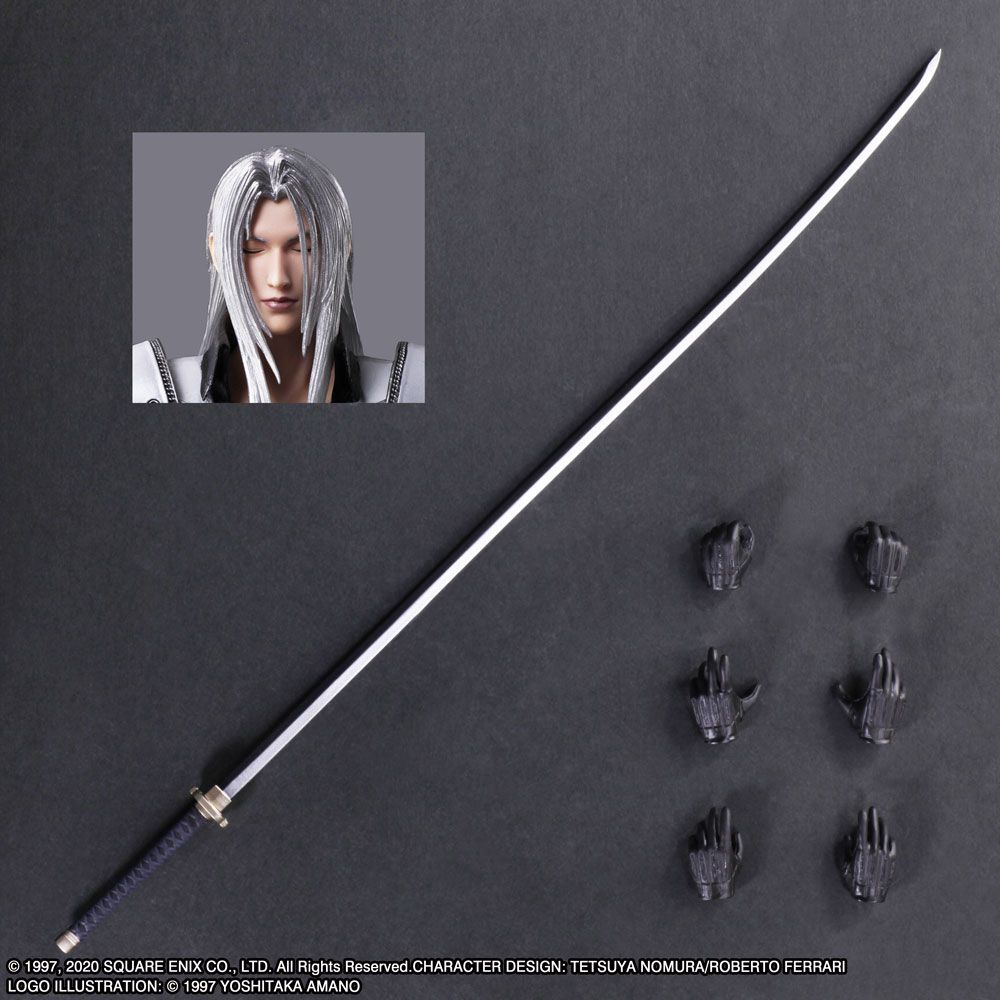 *CREASED BOX* FINAL FANTASY 7 PLAY ARTS KAI - SEPHIROTH