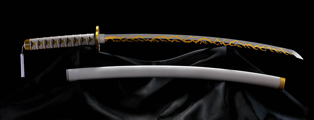 Demon Slayer: Kimetsu no Yaiba Proplica Replica 1/1 Nichirin Sword - ZENITSU AGATSUMA
