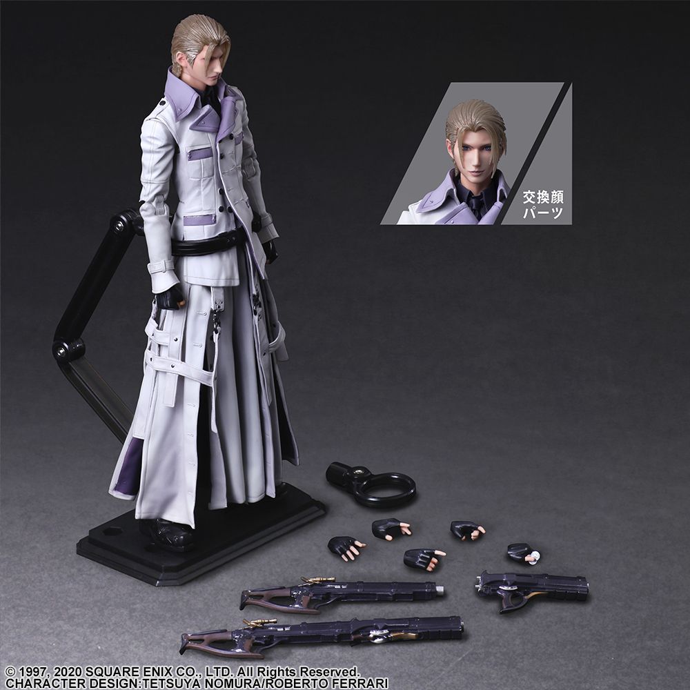 FINAL FANTASY 7 PLAY ARTS KAI - RUFUS SHINRA