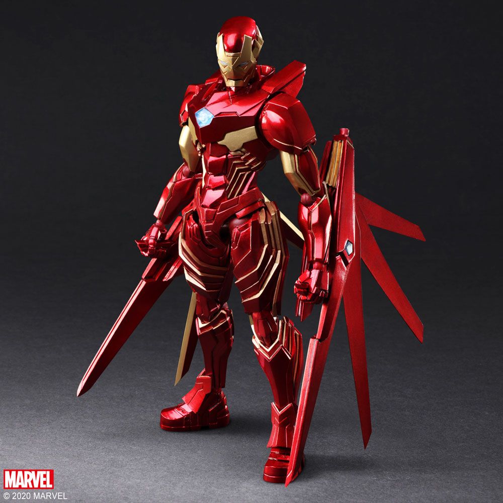 MARVEL UNIVERSE BRING ARTS IRON MAN TETSUYA NOMURA VER. ACTION FIGURE
