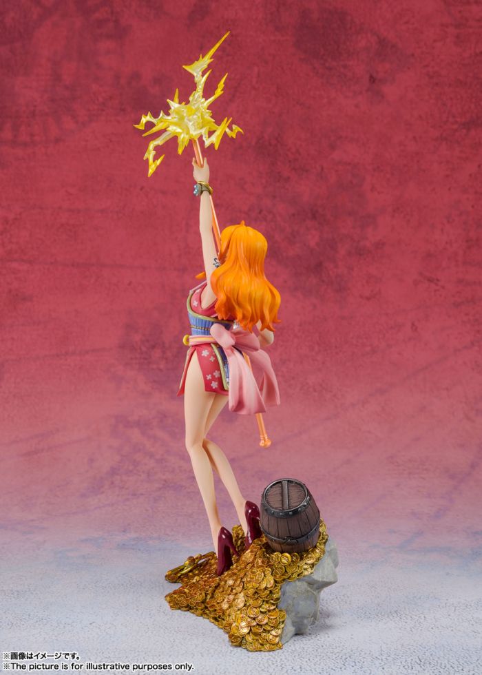 One Piece FiguartsZERO PVC Statue Nami by Eiichiro Oda WT100 Daikaizoku Hyakke