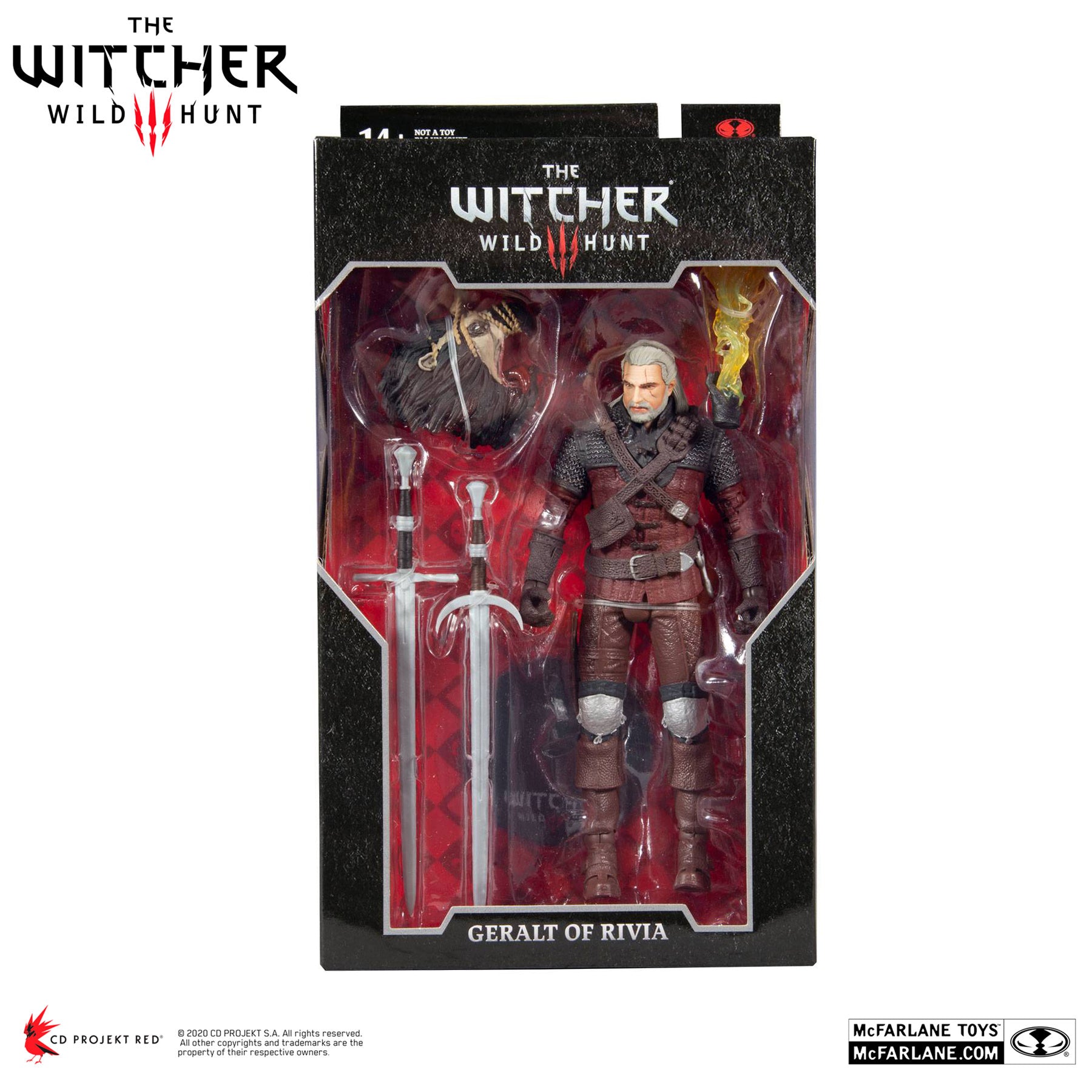 McFarlane Toys THE WITCHER - GERALT OF RIVIA WOLF ARMOR