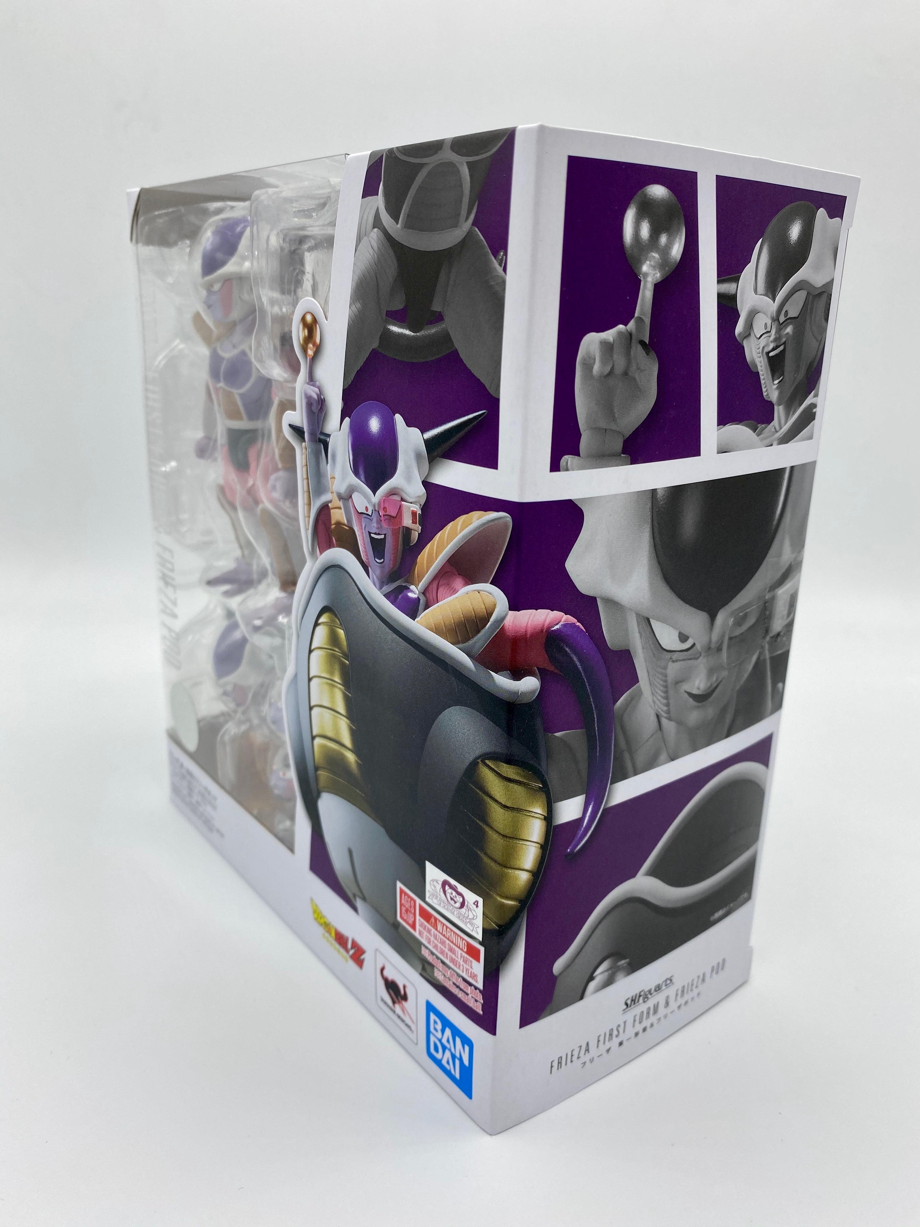 DRAGONBALL Z FRIEZA FIRST FORM & FRIEZA POD SH FIGUARTS